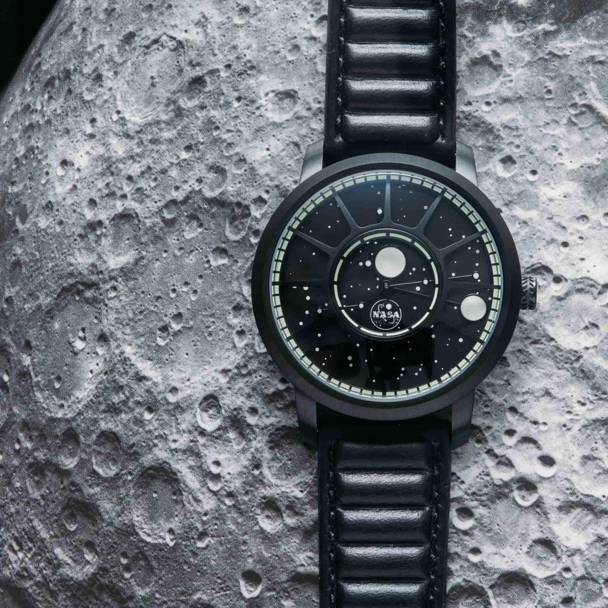 Xeric NASA Apollo 15 American Automatic Black Hole
