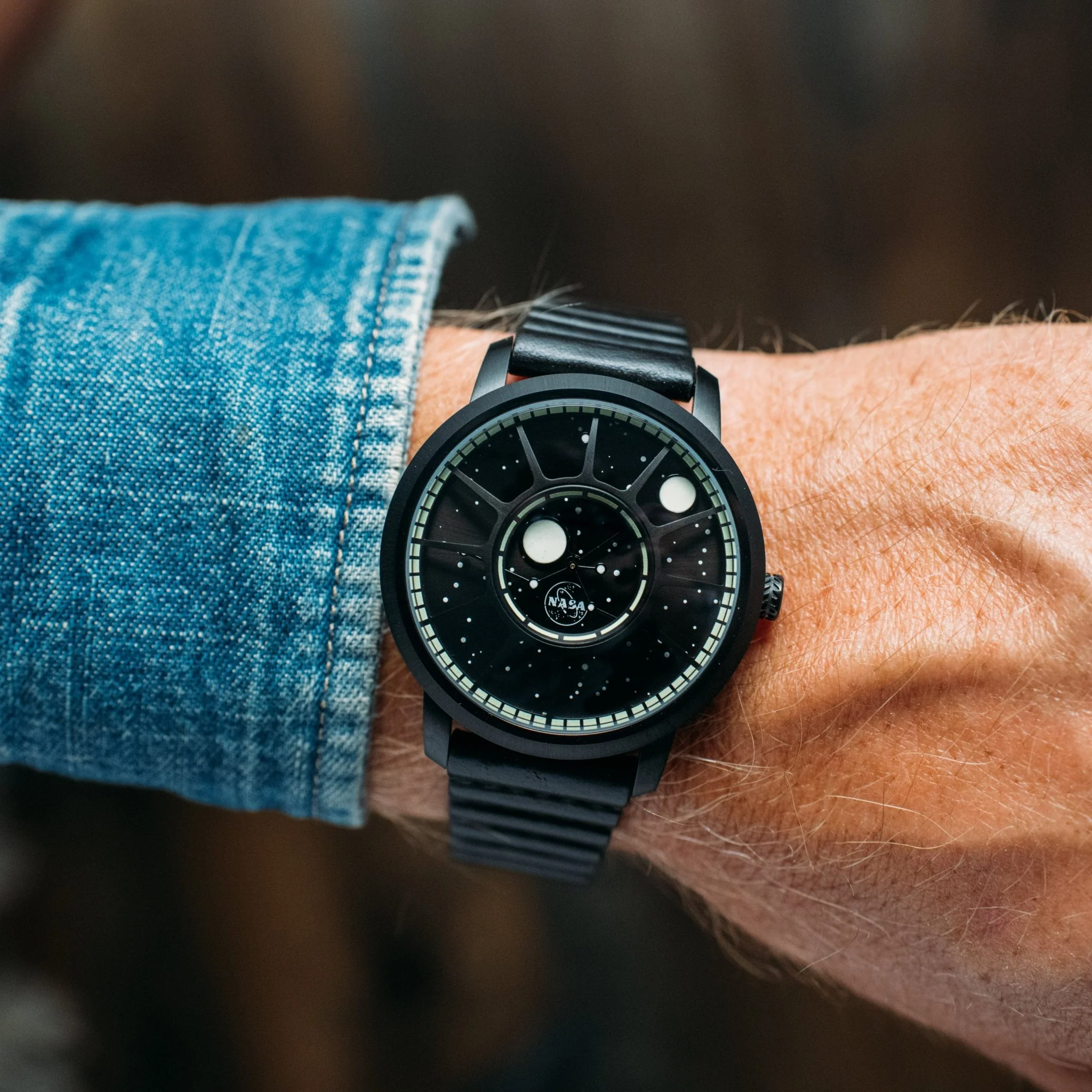 Xeric NASA Apollo 15 American Automatic Black Hole