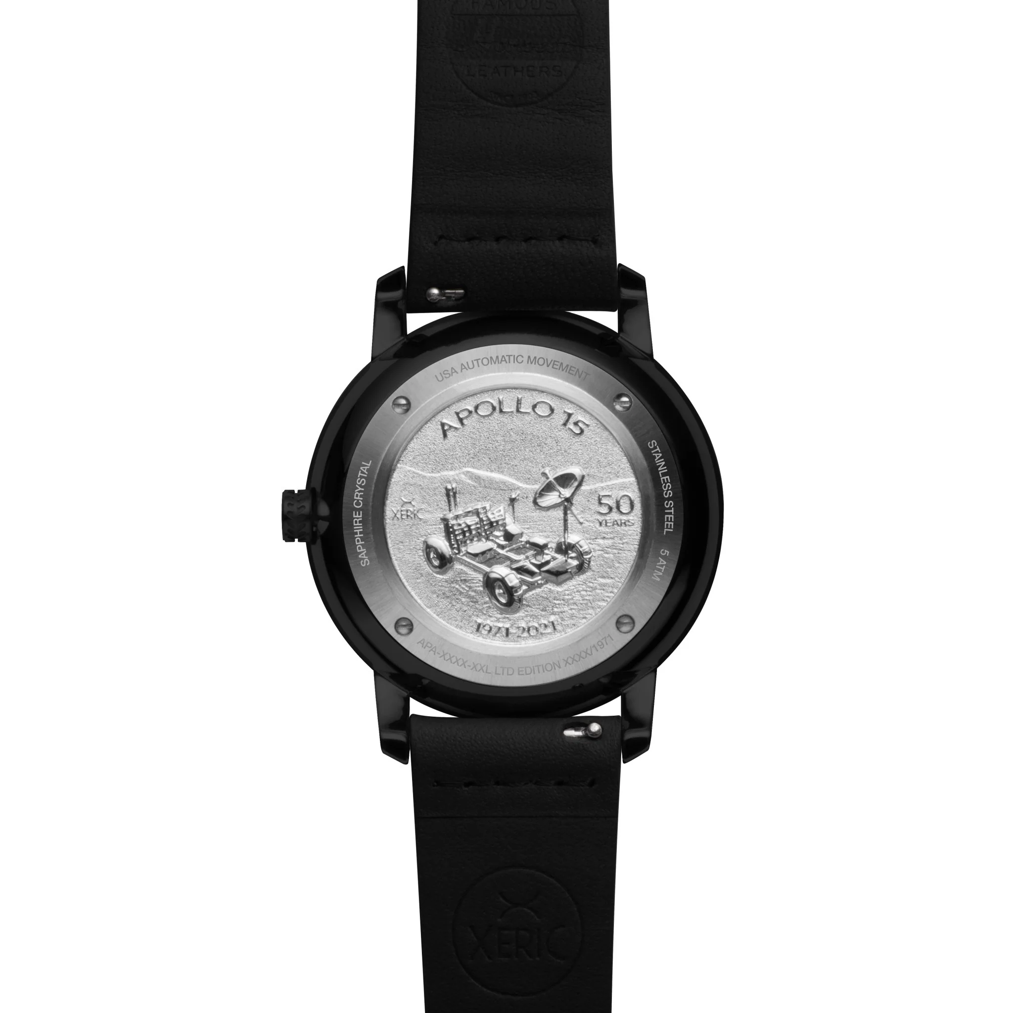 Xeric NASA Apollo 15 American Automatic Black Hole