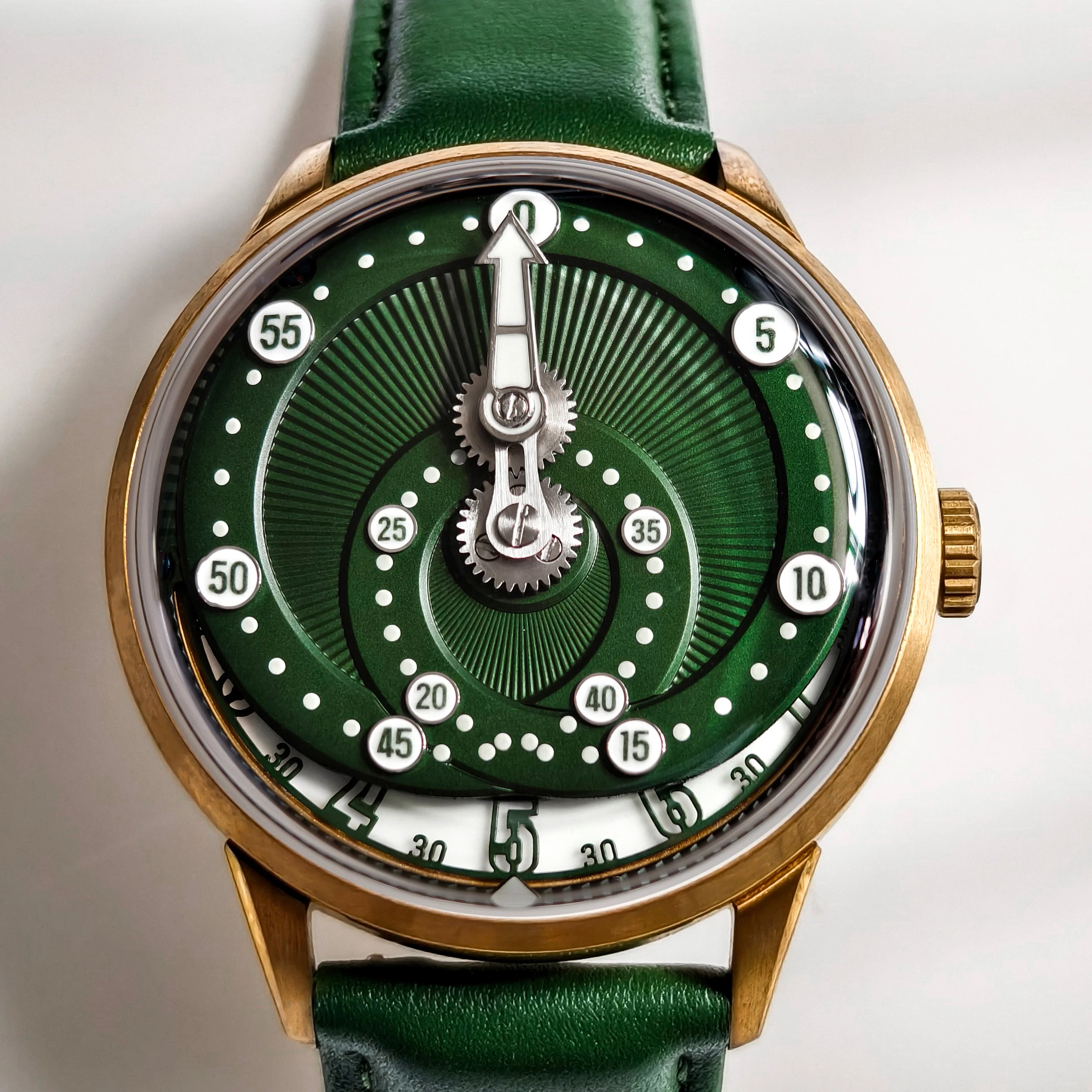 Mandetbrote Orbital Automatic Bronze Crush Limited Edition