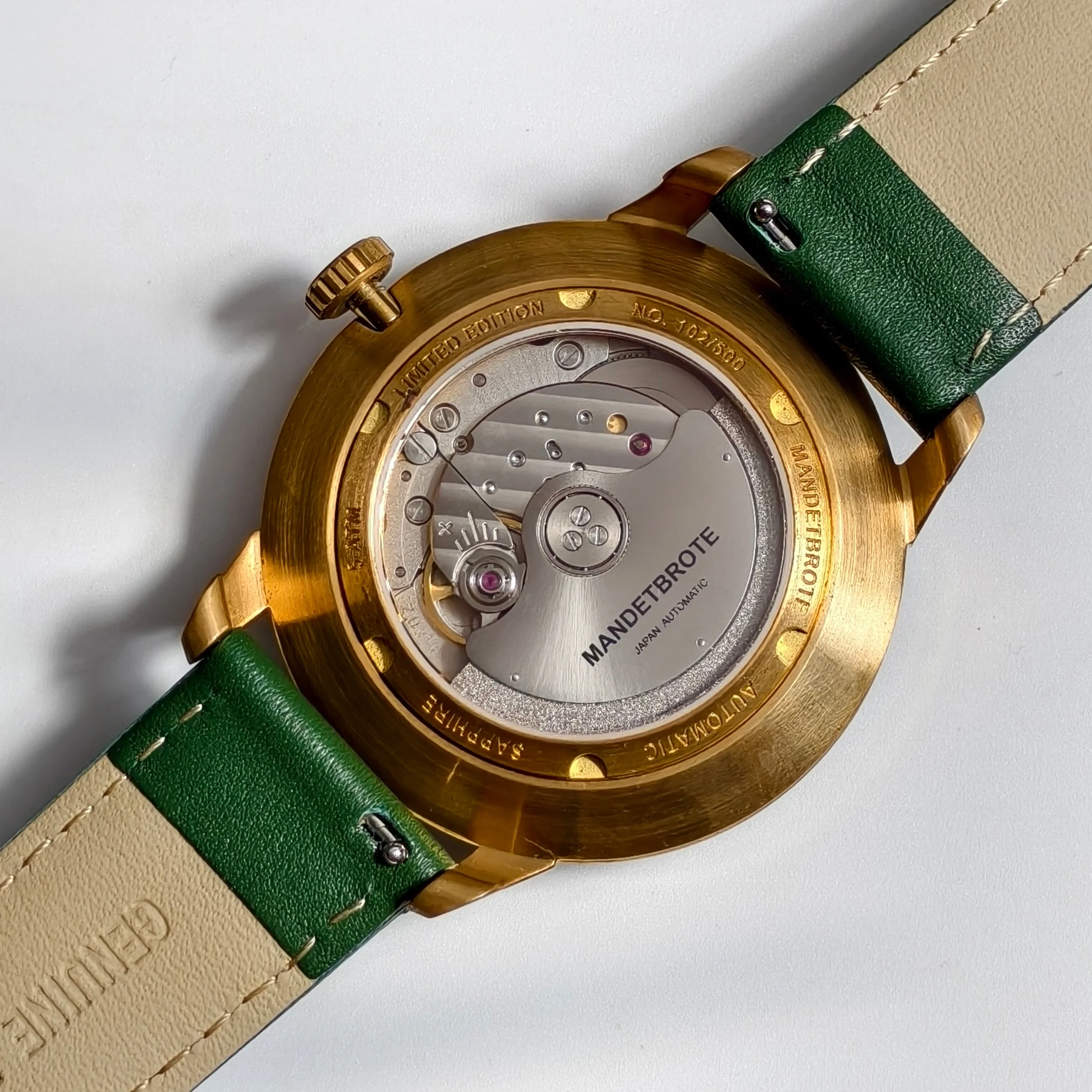 Mandetbrote Orbital Automatic Bronze Crush Limited Edition