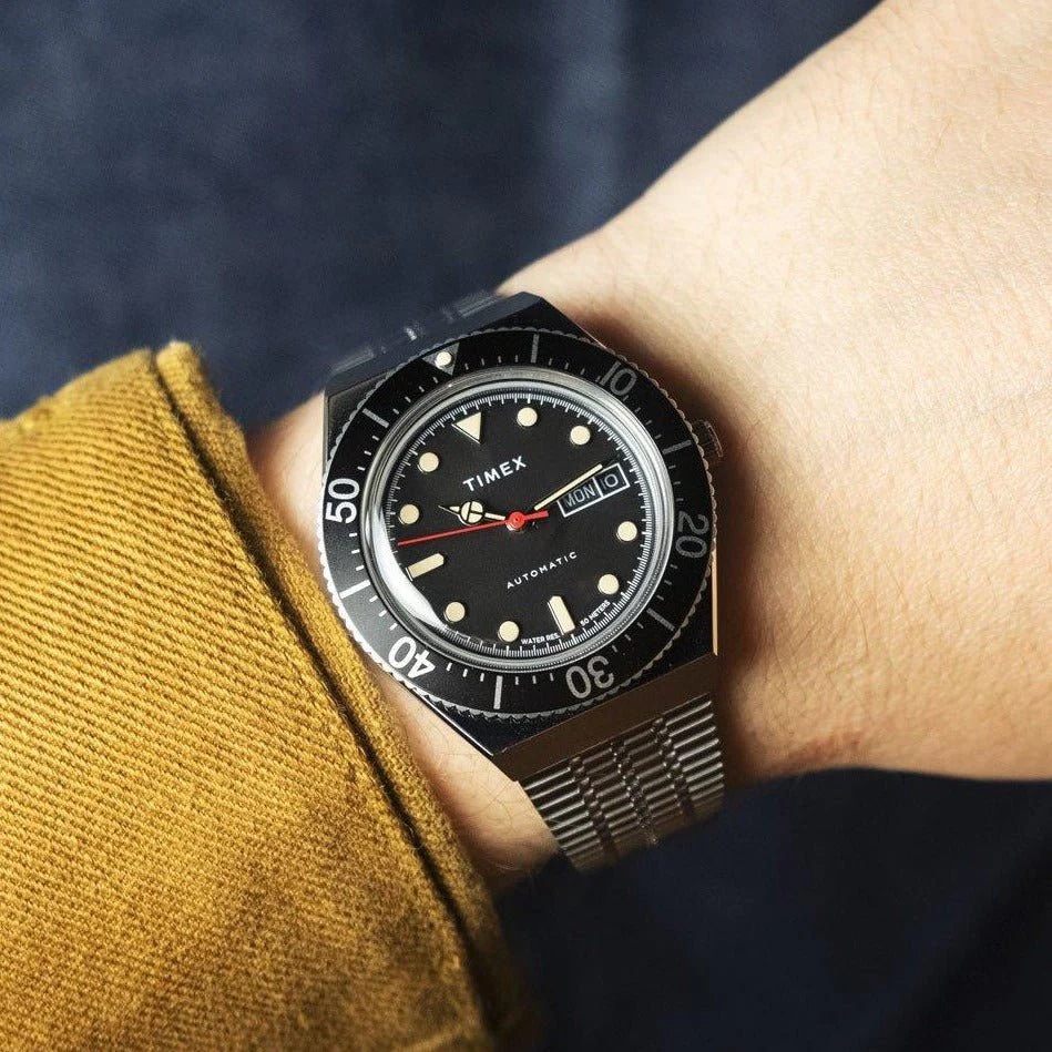 Timex M79 Automatic 40mm Silver Black
