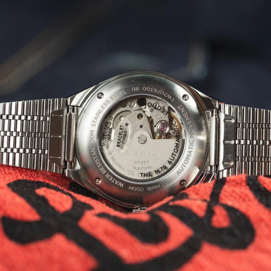 Timex M79 Automatic 40mm Silver Black