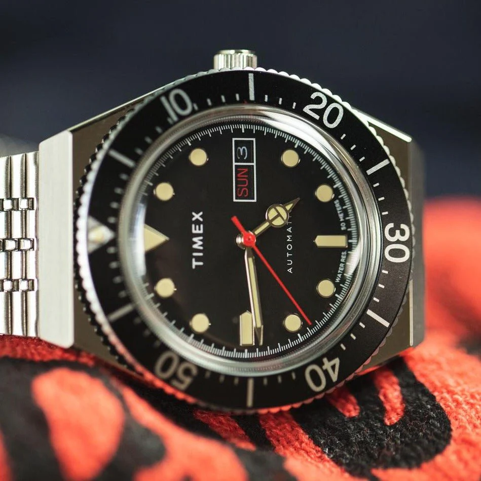 Timex M79 Automatic 40mm Silver Black