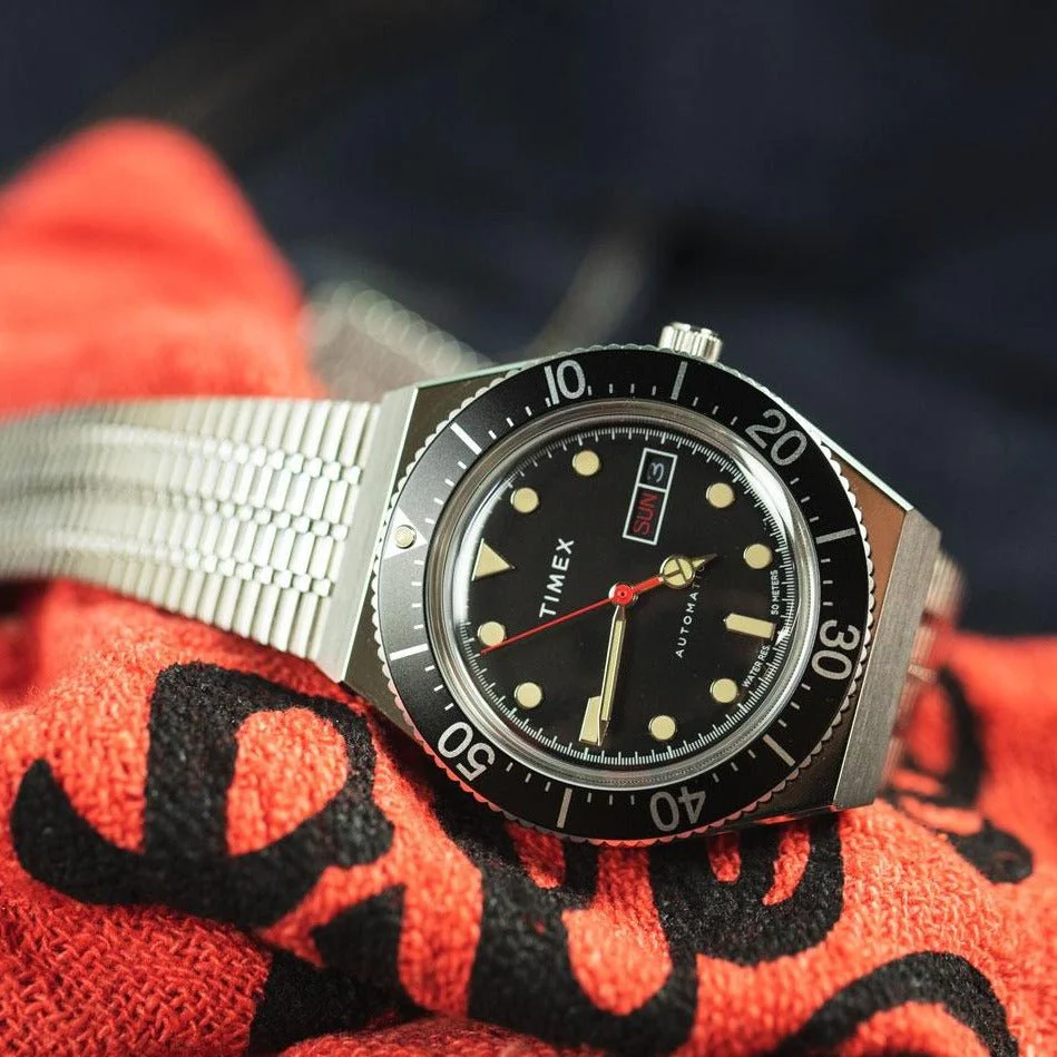 Timex M79 Automatic 40mm Silver Black