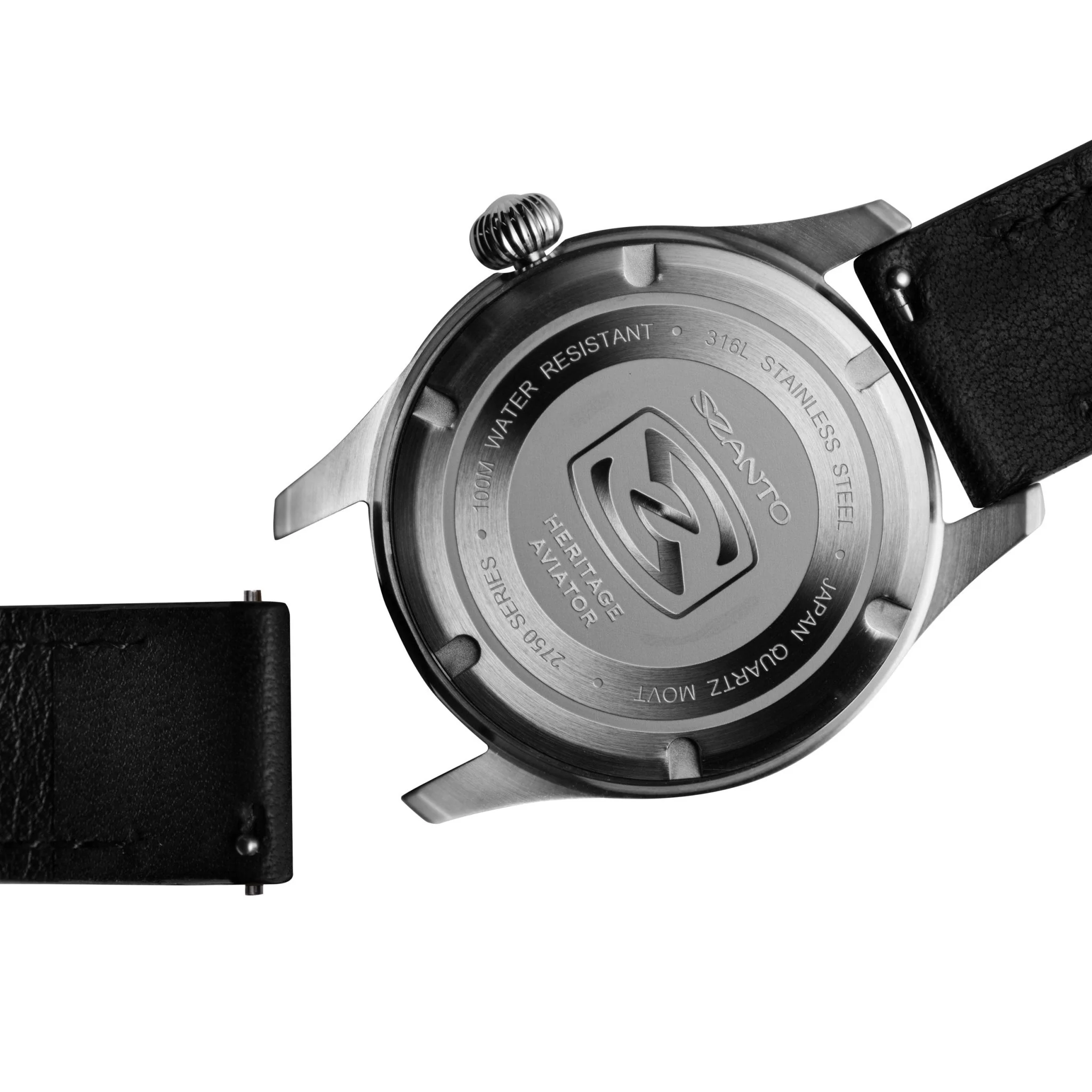 1851-szanto-heritage-aviator-steel-black-10.webp Szanto Heritage Aviator Steel Black*