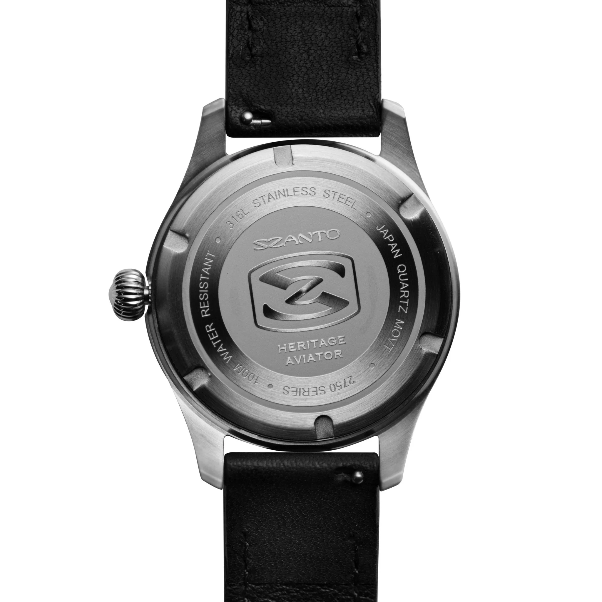 1851-szanto-heritage-aviator-steel-black-6.webp Szanto Heritage Aviator Steel Black*
