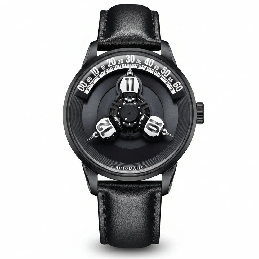 1879-vortichron-timeorb-3d-wandering-hour-midnight-black-limited-edition-1.webp Vortichron TimeOrb 3D Wandering Hour Midnight Black Limited Edition