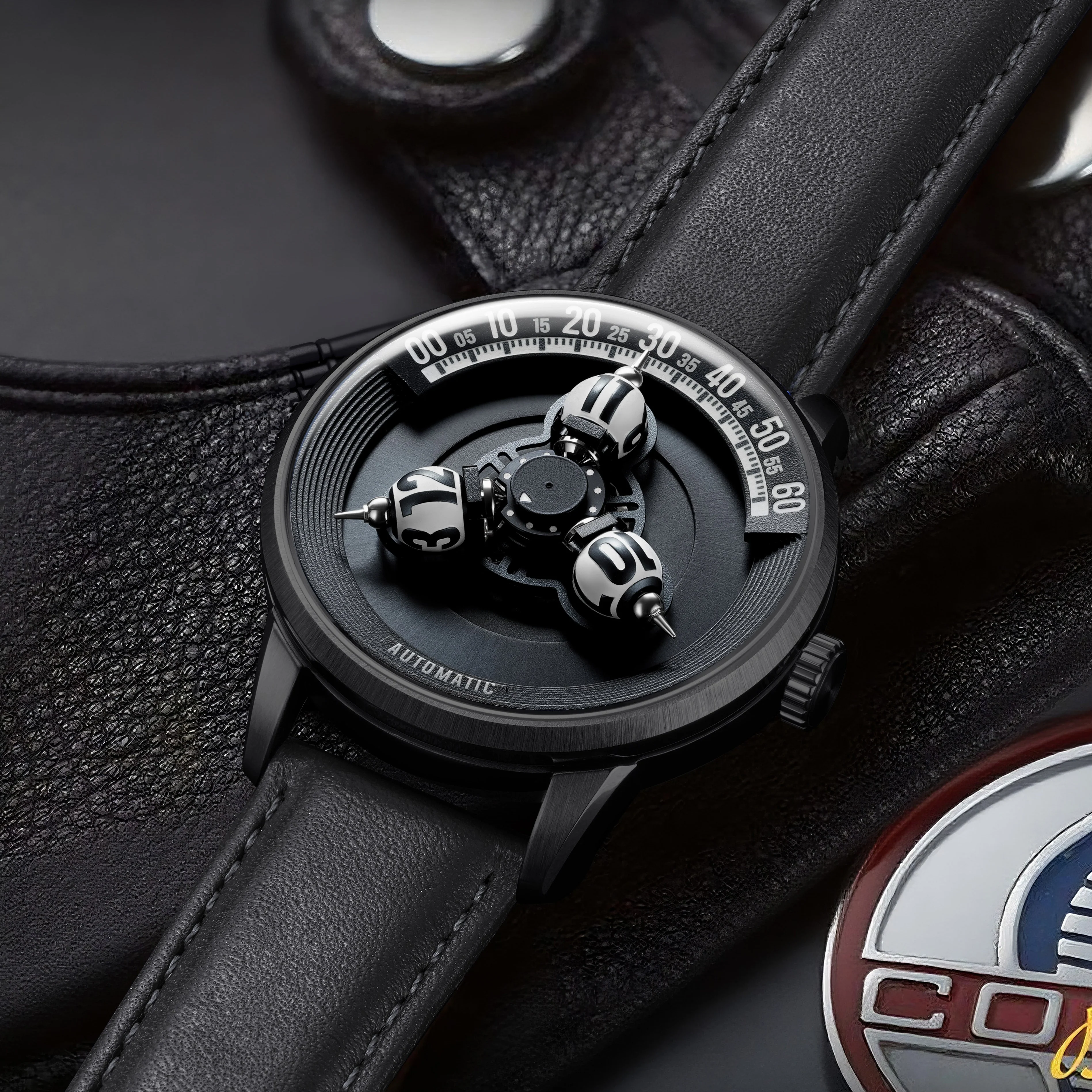 1879-vortichron-timeorb-3d-wandering-hour-midnight-black-limited-edition-5.webp Vortichron TimeOrb 3D Wandering Hour Midnight Black Limited Edition