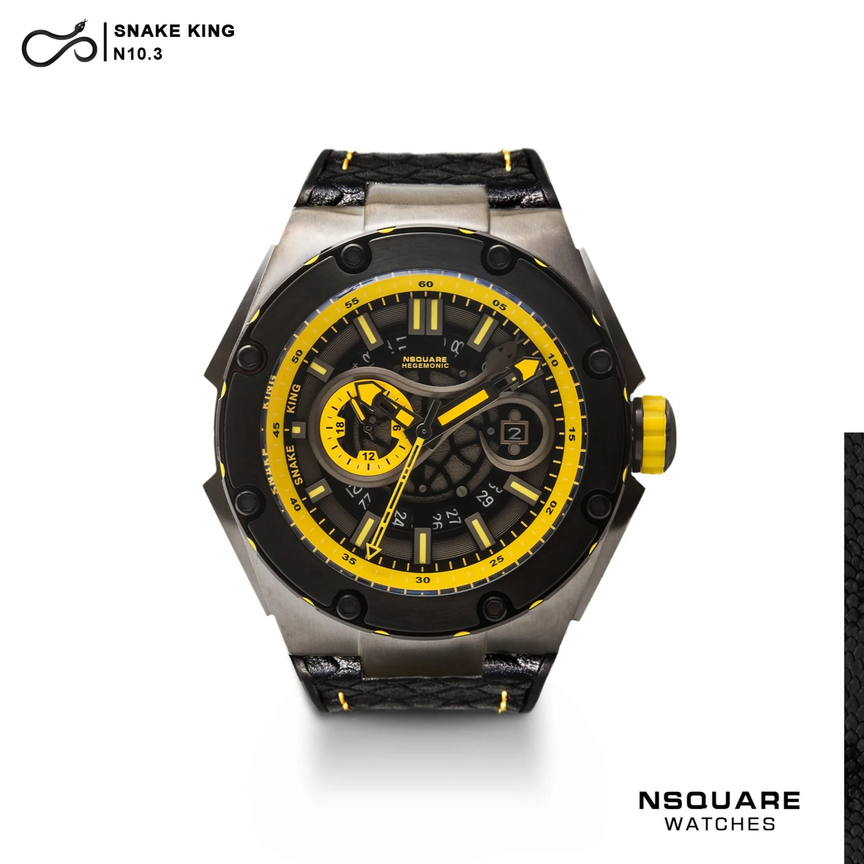 1896-nsquare-snakeking-automatic-46mm-gray-yellow-4.webp Nsquare SnakeKing Automatic 46mm Gray Yellow