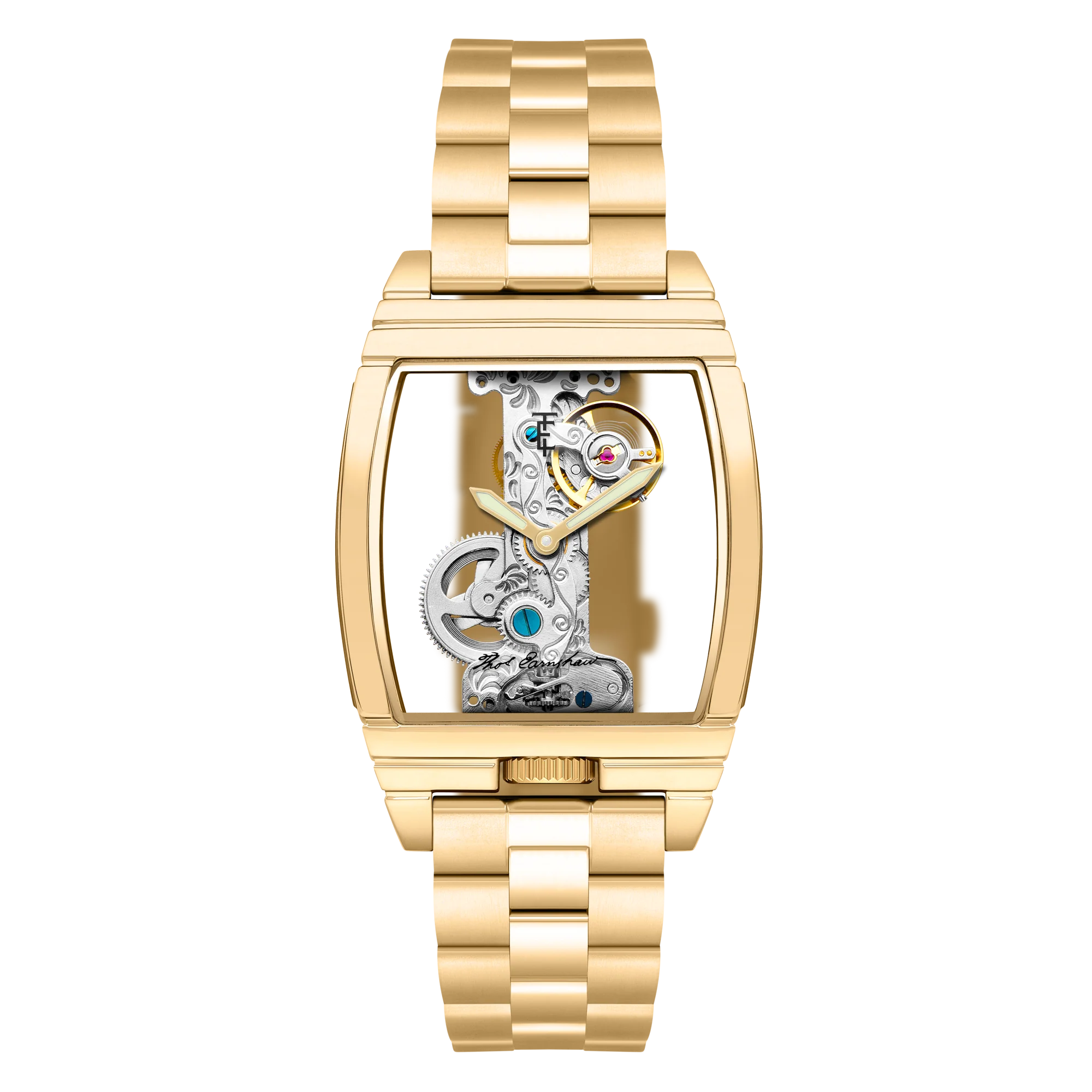 Thomas Earnshaw Discovery Wolver Bridge Mechanical Champagne
