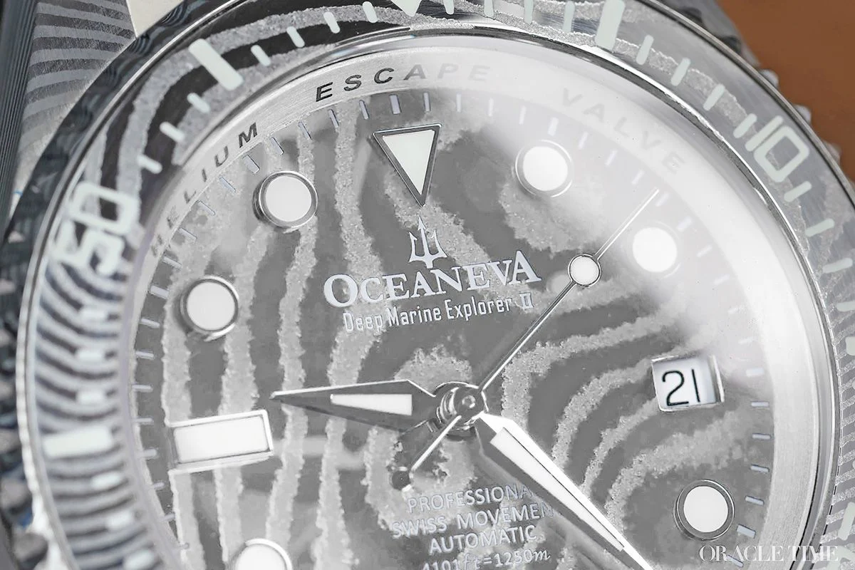 1948-oceaneva-deep-marine-explorer-ii-damascus-silver-white-limited-edition-10.webp Oceaneva Deep Marine Explorer II Damascus Silver White Limited Edition