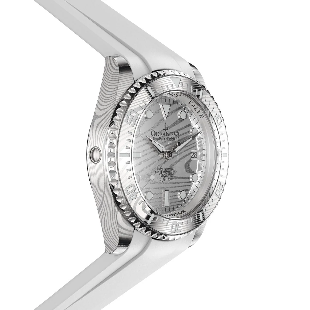 1948-oceaneva-deep-marine-explorer-ii-damascus-silver-white-limited-edition-12.webp Oceaneva Deep Marine Explorer II Damascus Silver White Limited Edition