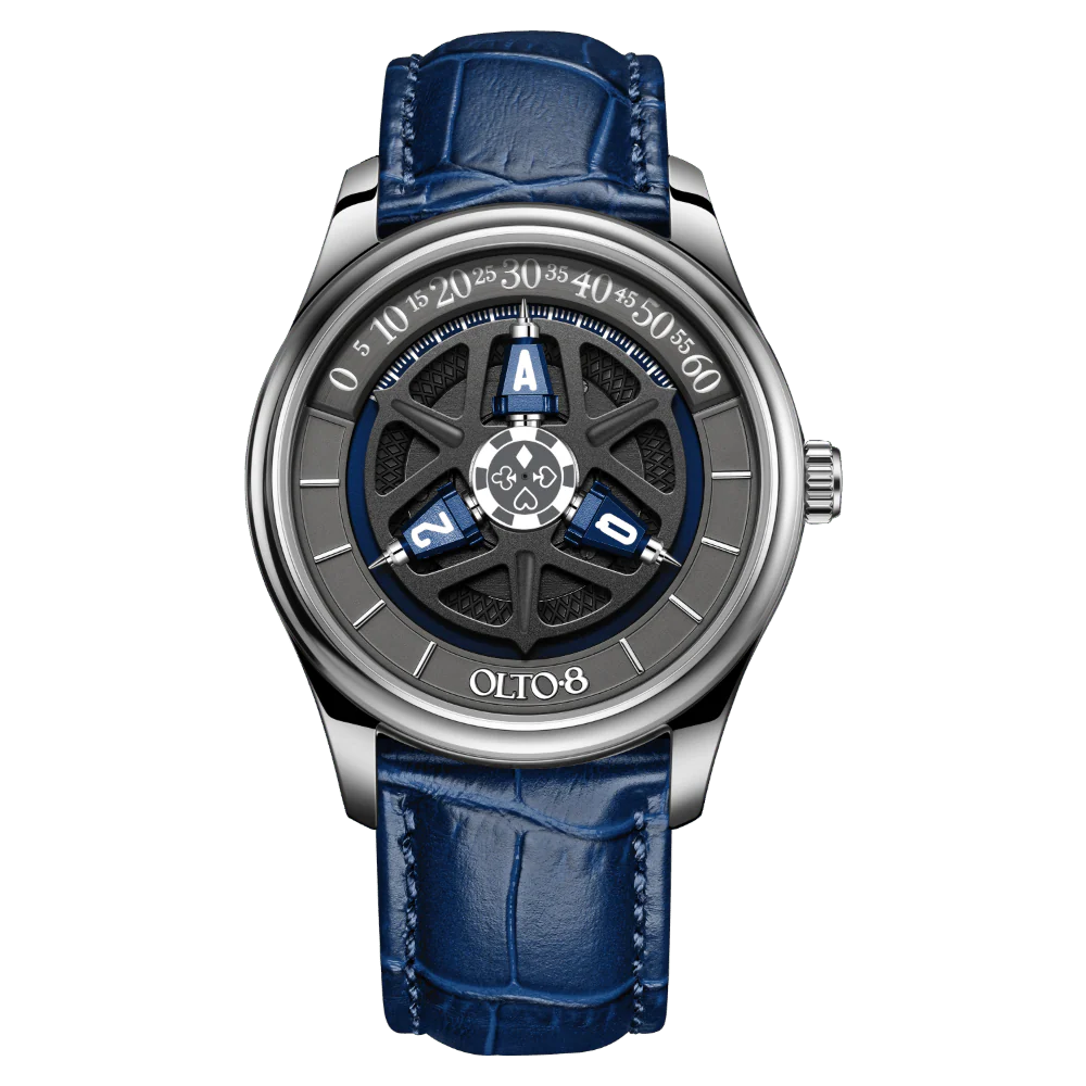 1952-olto-8-king-3d-satellite-hour-wheel-automatic-ocean-blue-1.webp OLTO-8 King 3D Satellite Hour Wheel Automatic Ocean Blue