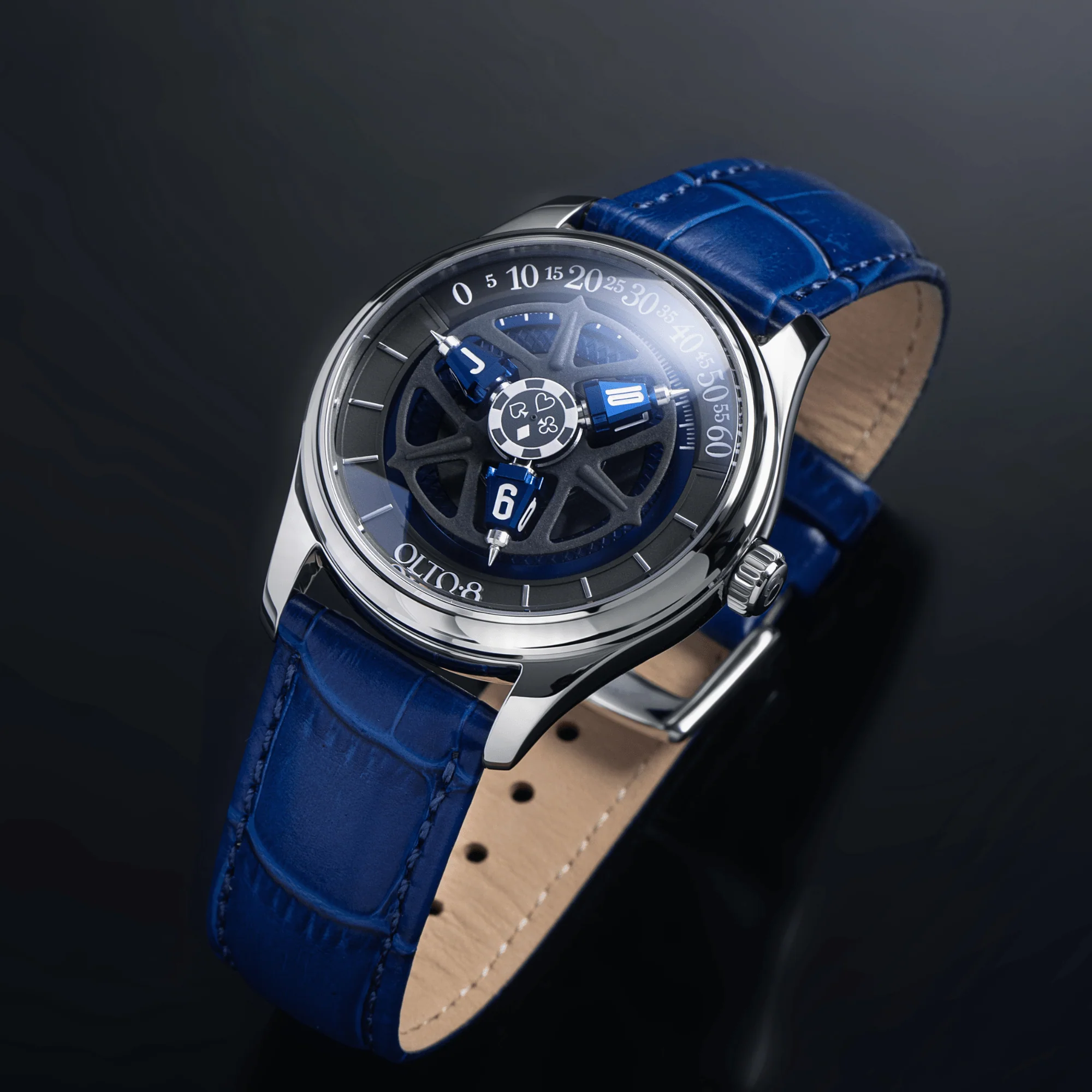 1952-olto-8-king-3d-satellite-hour-wheel-automatic-ocean-blue-3.webp OLTO-8 King 3D Satellite Hour Wheel Automatic Ocean Blue