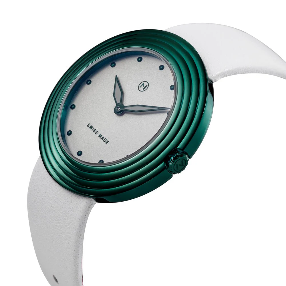 Nove Streamliner 40mm White Green