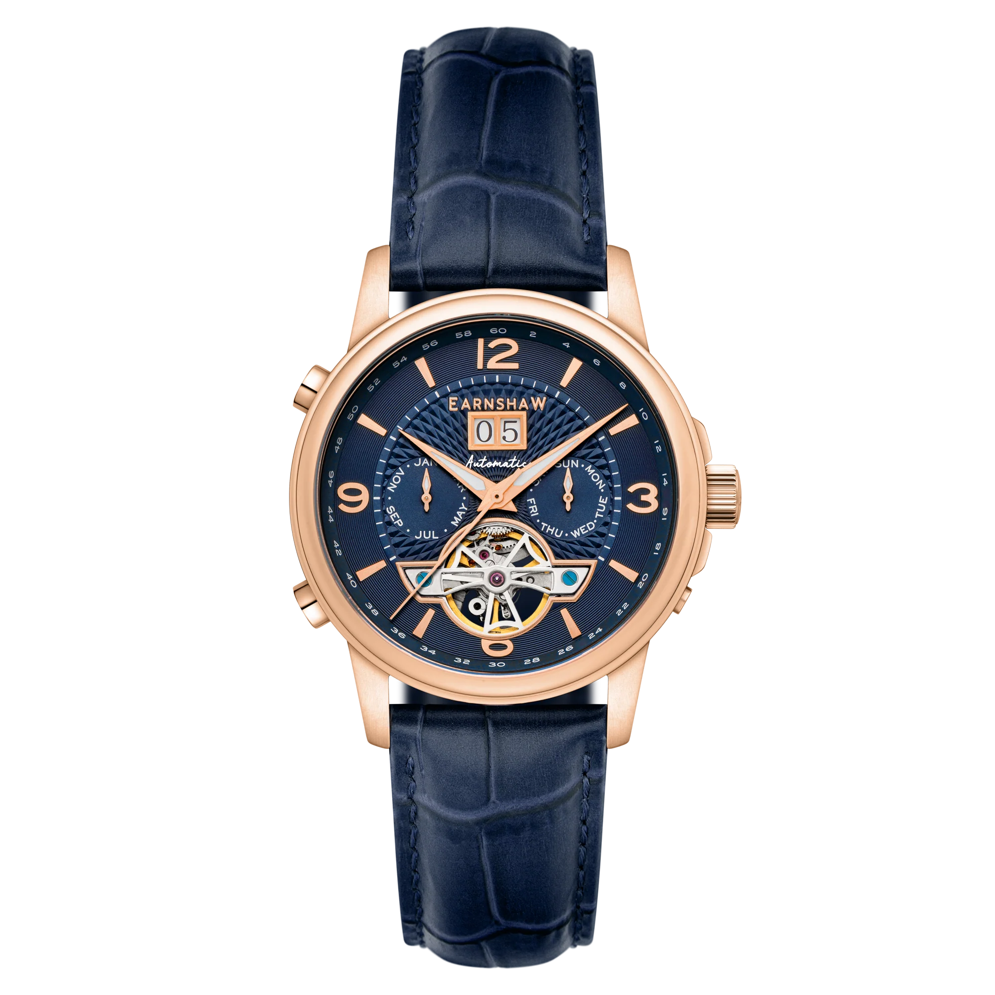1997-thomas-earnshaw-city-of-london-marylebone-grand-date-calendar-open-heart-automatic-midnight-1.webp Thomas Earnshaw City Of London Marylebone Grand Date Calendar Open Heart Automatic Midnight