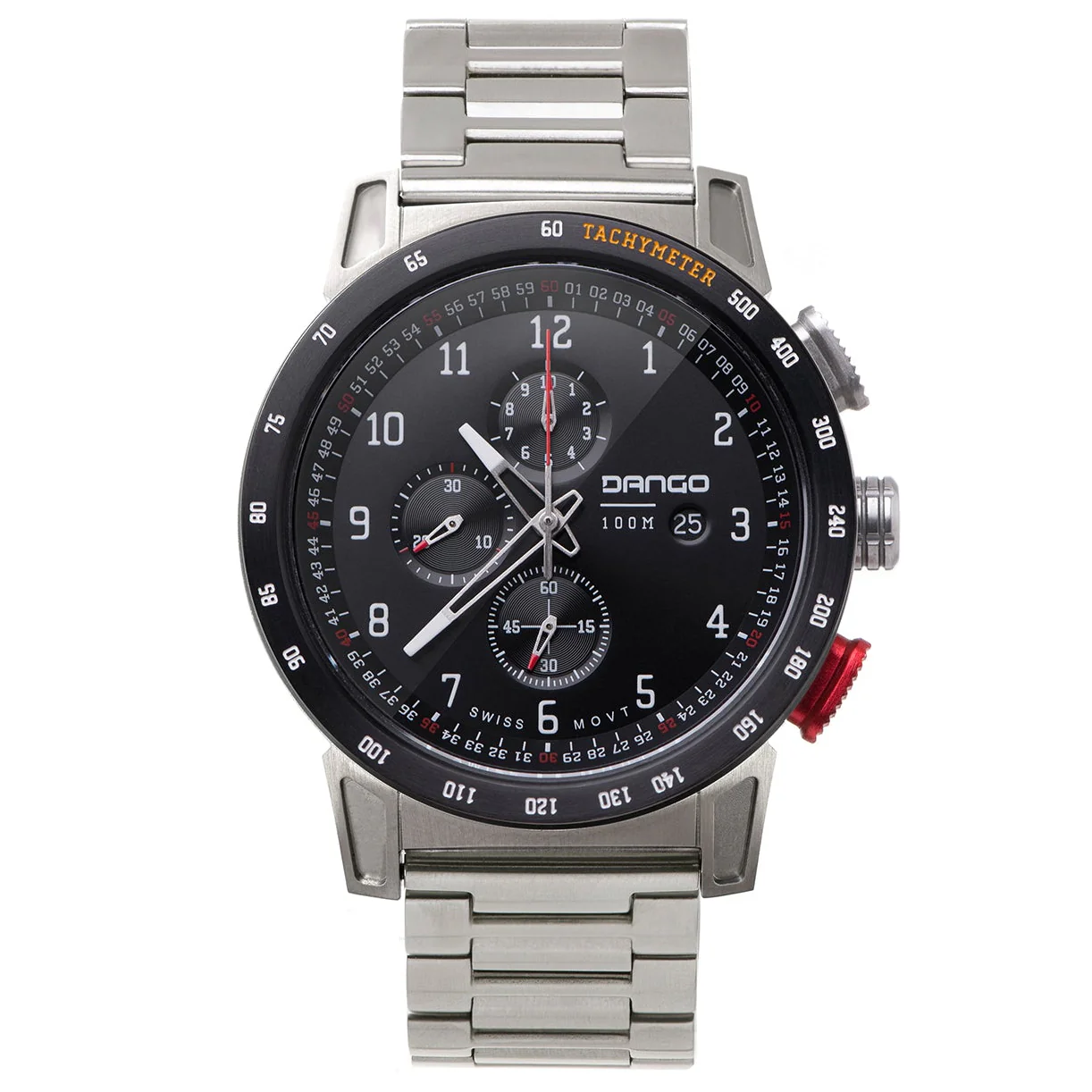 Dango CR-01 Chronograph Black SS