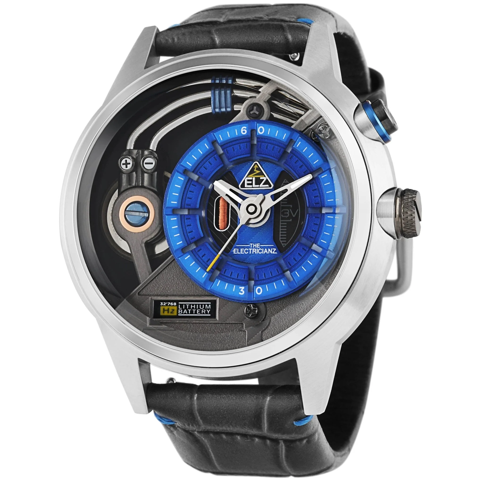 The Electricianz Stone Z Silver Black