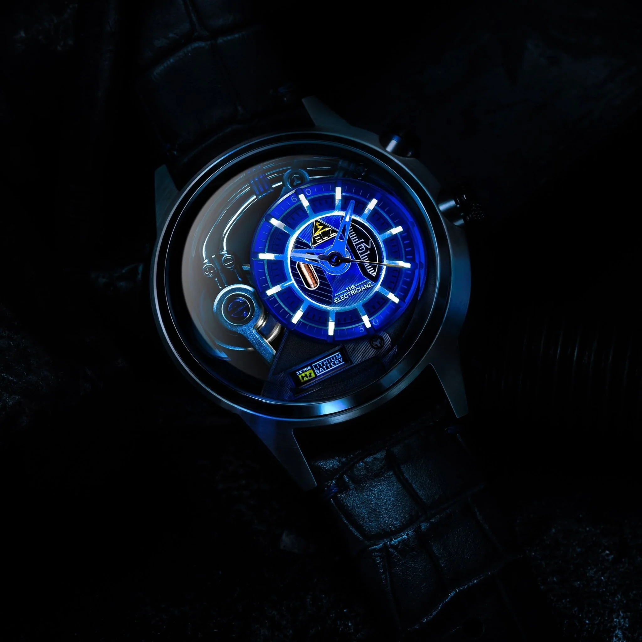 The Electricianz Stone Z Silver Black