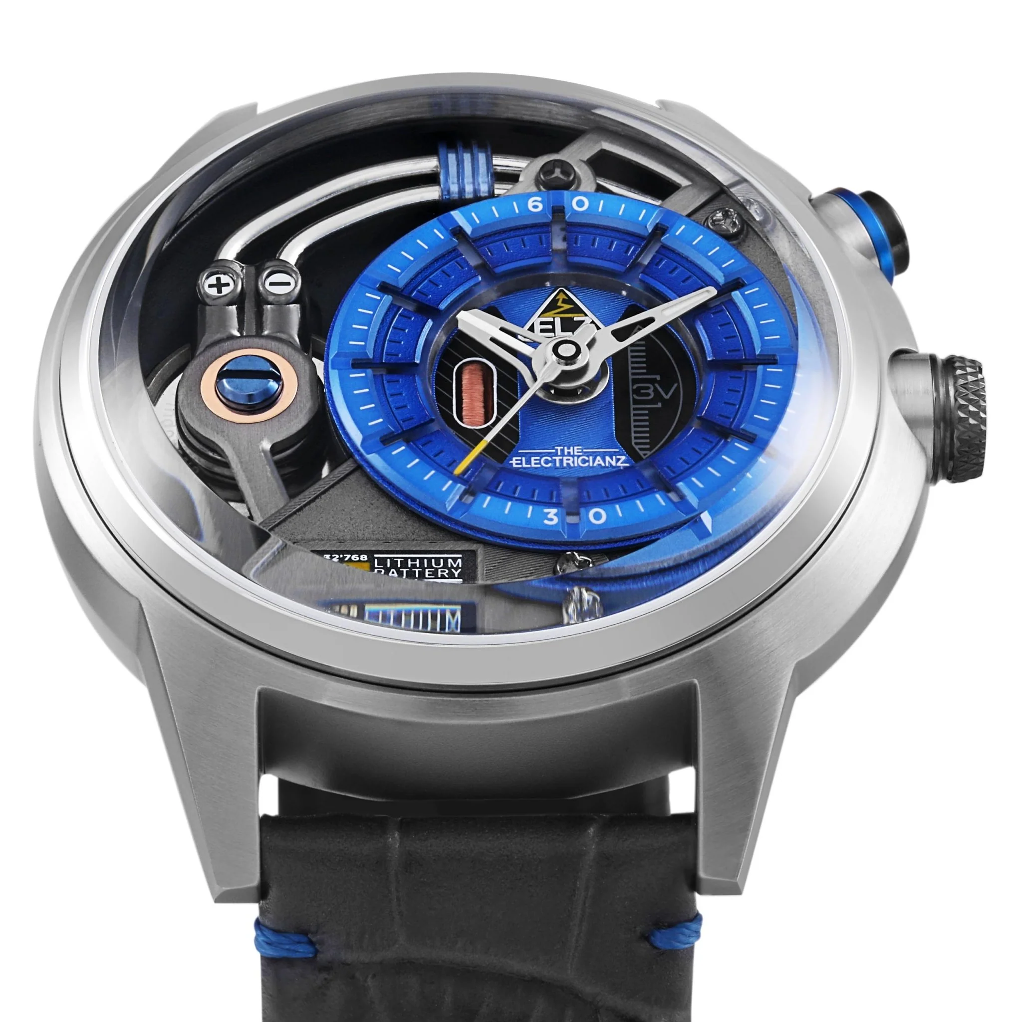 The Electricianz Stone Z Silver Black