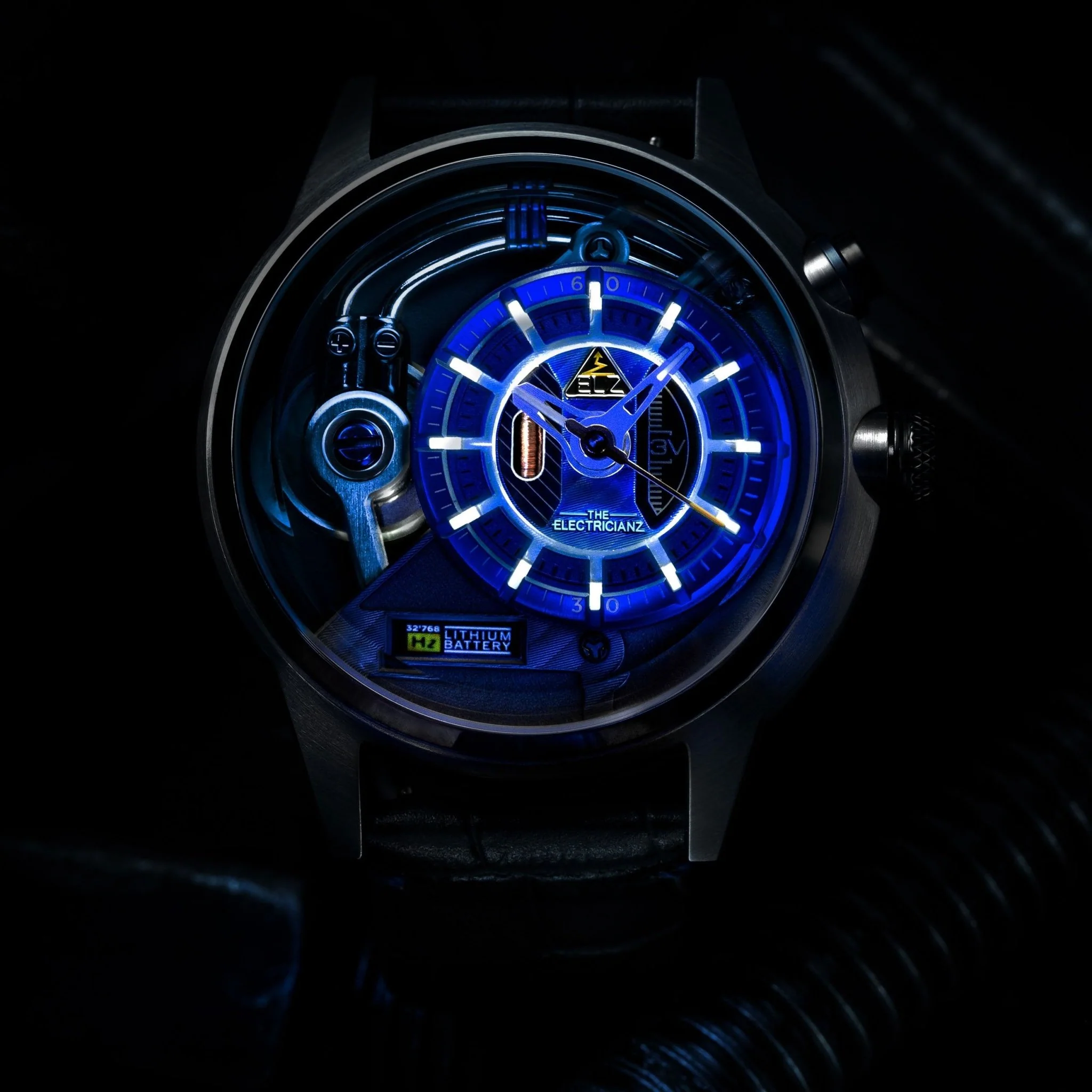 The Electricianz Stone Z Silver Black