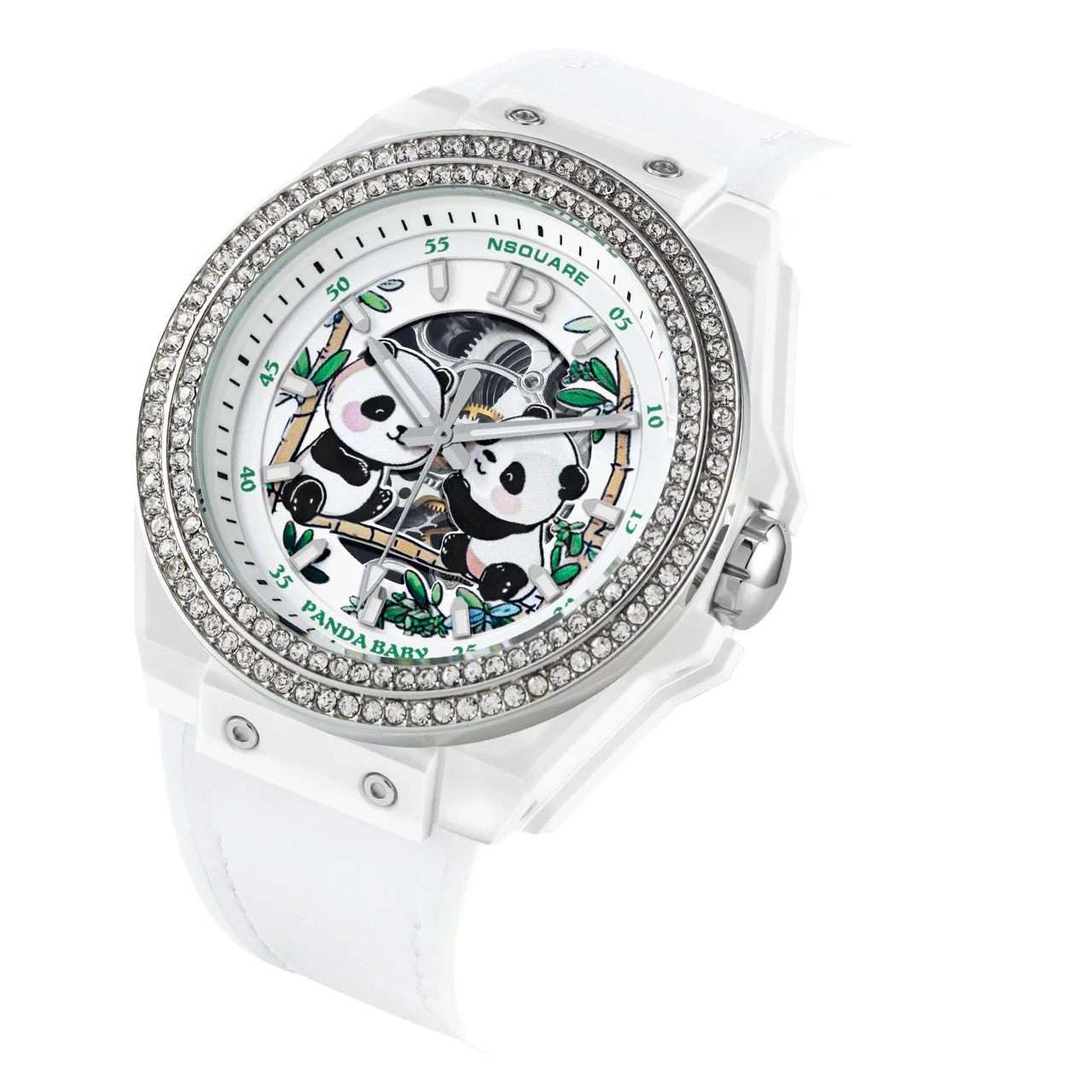 Nsquare Panda Baby N46.1 Automatic White*