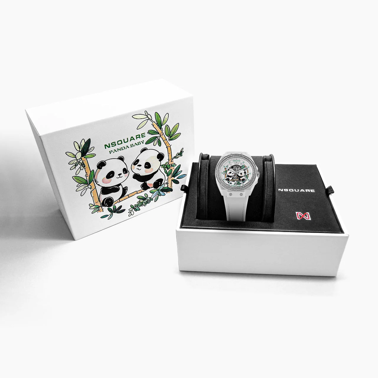 Nsquare Panda Baby N46.1 Automatic White*