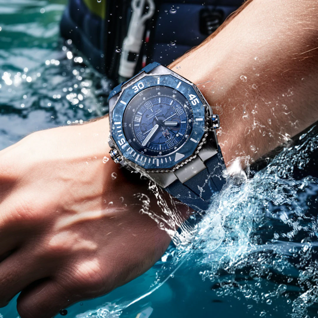 Nsquare Ocean Speed Diver Swiss Automatic 43mm Blue Steel