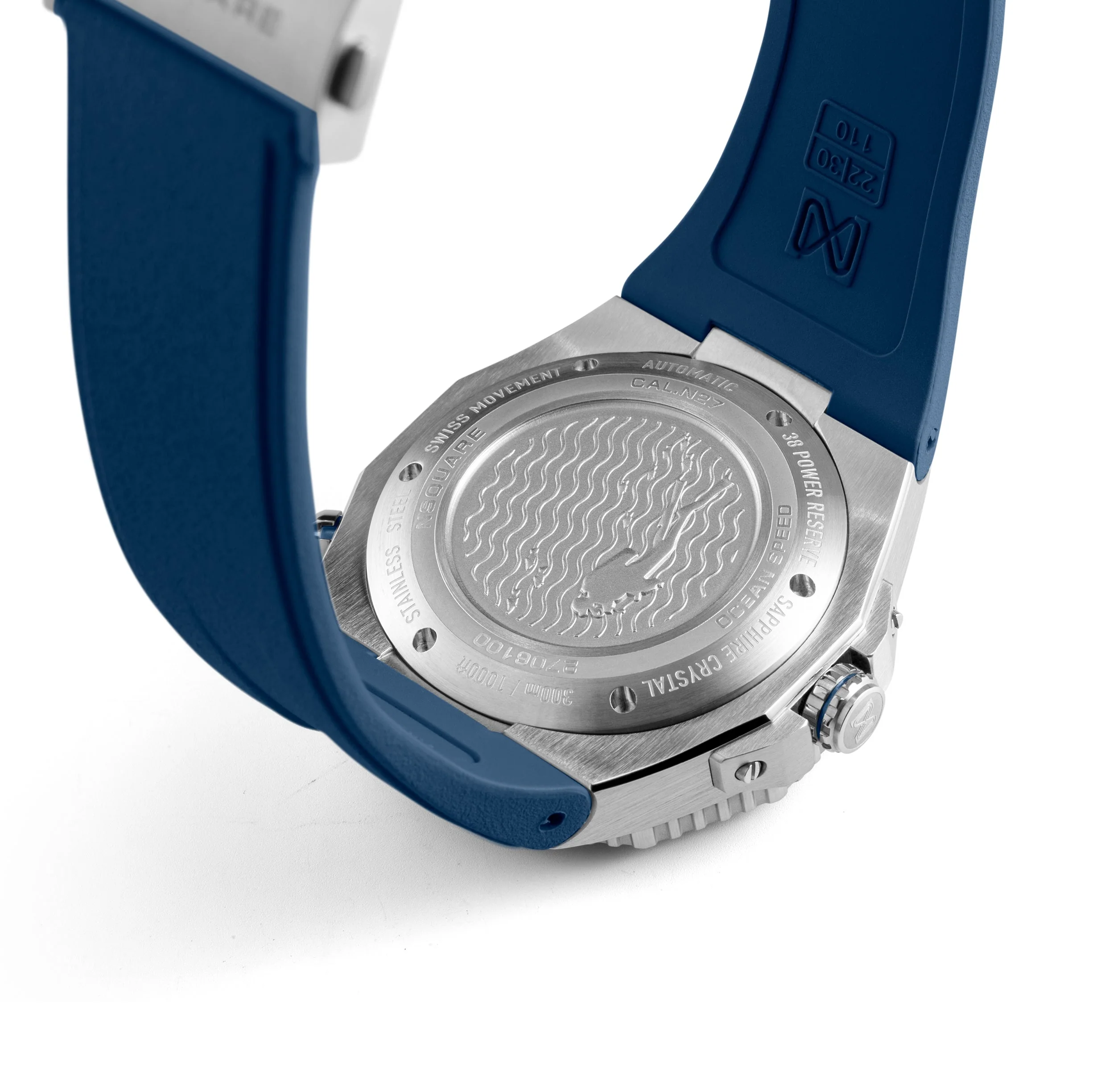 Nsquare Ocean Speed Diver Swiss Automatic 43mm Blue Steel