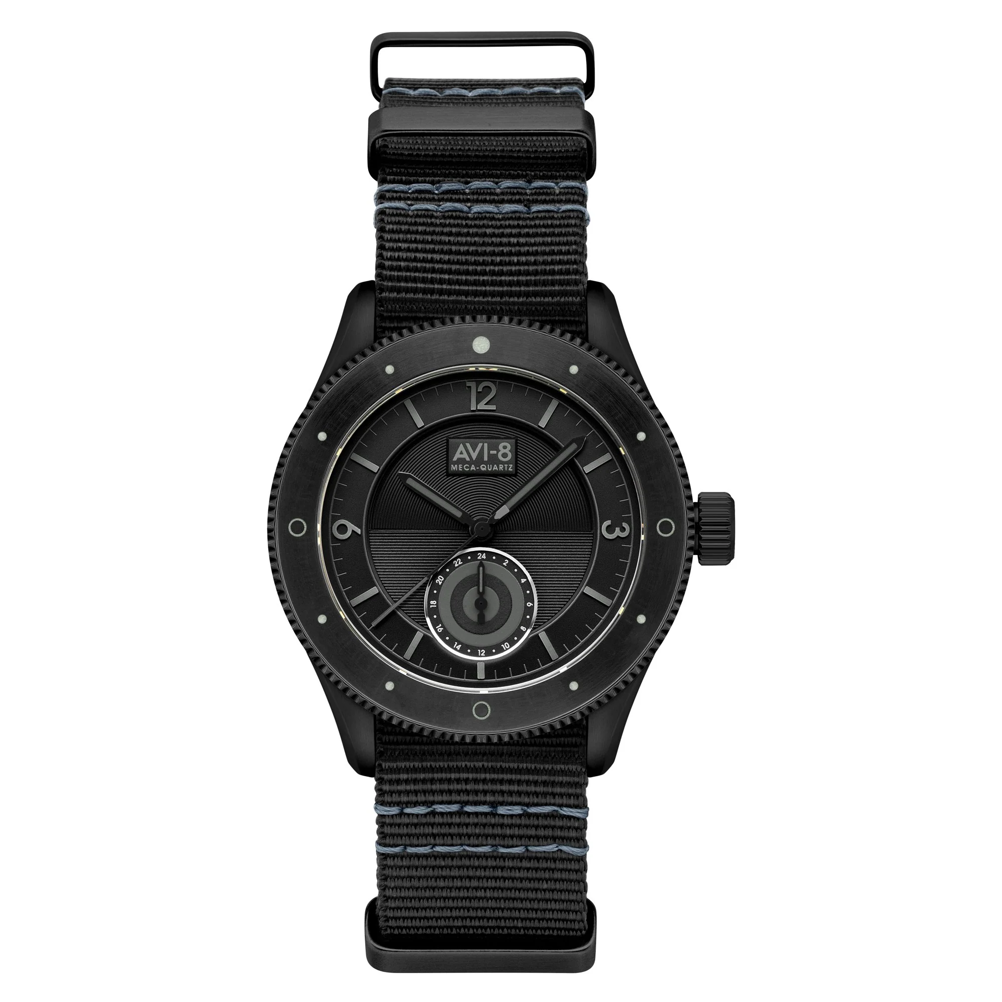 211-avi-8-flyboy-airmaster-sector-meca-quartz-jet-black-1.webp AVI-8 Flyboy Airmaster Sector Meca-Quartz Jet Black*