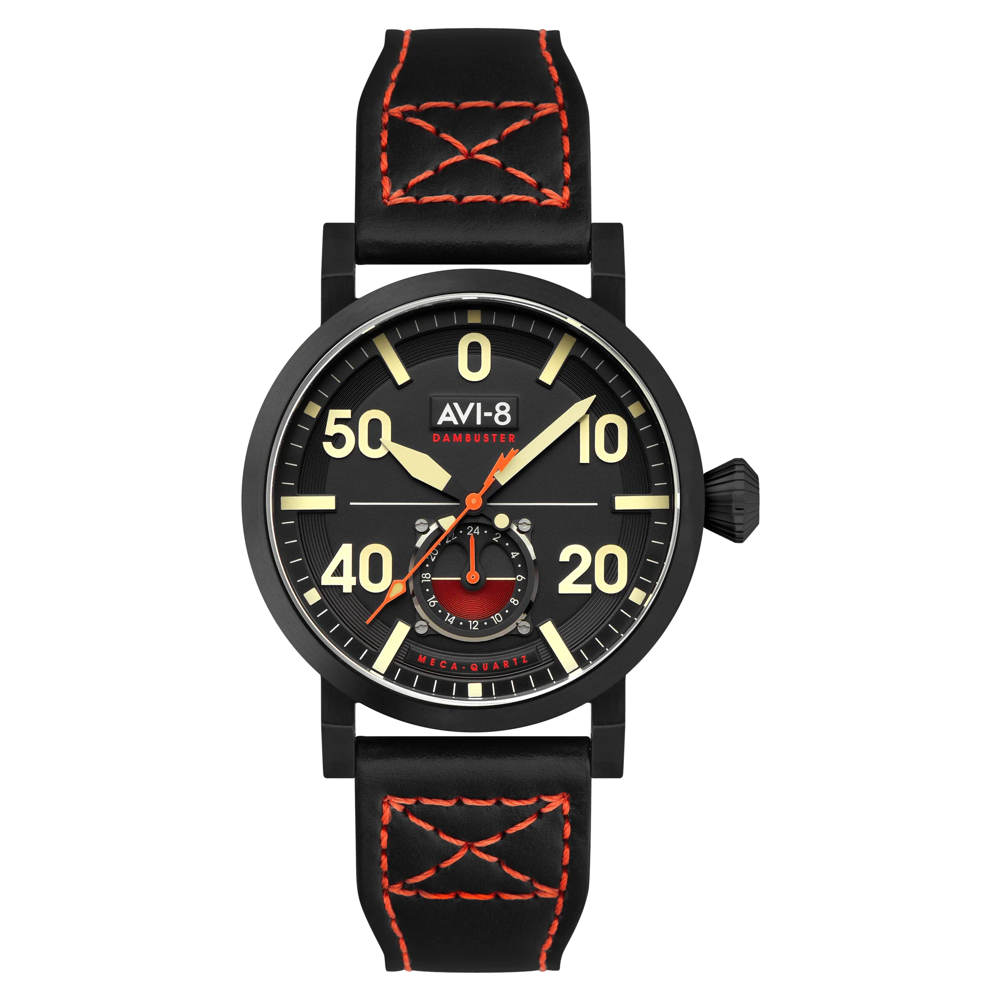 212-avi-8-dambuster-chadwick-meca-quartz-coal-black-1.webp AVI-8 Dambuster Chadwick Meca-Quartz Coal Black*