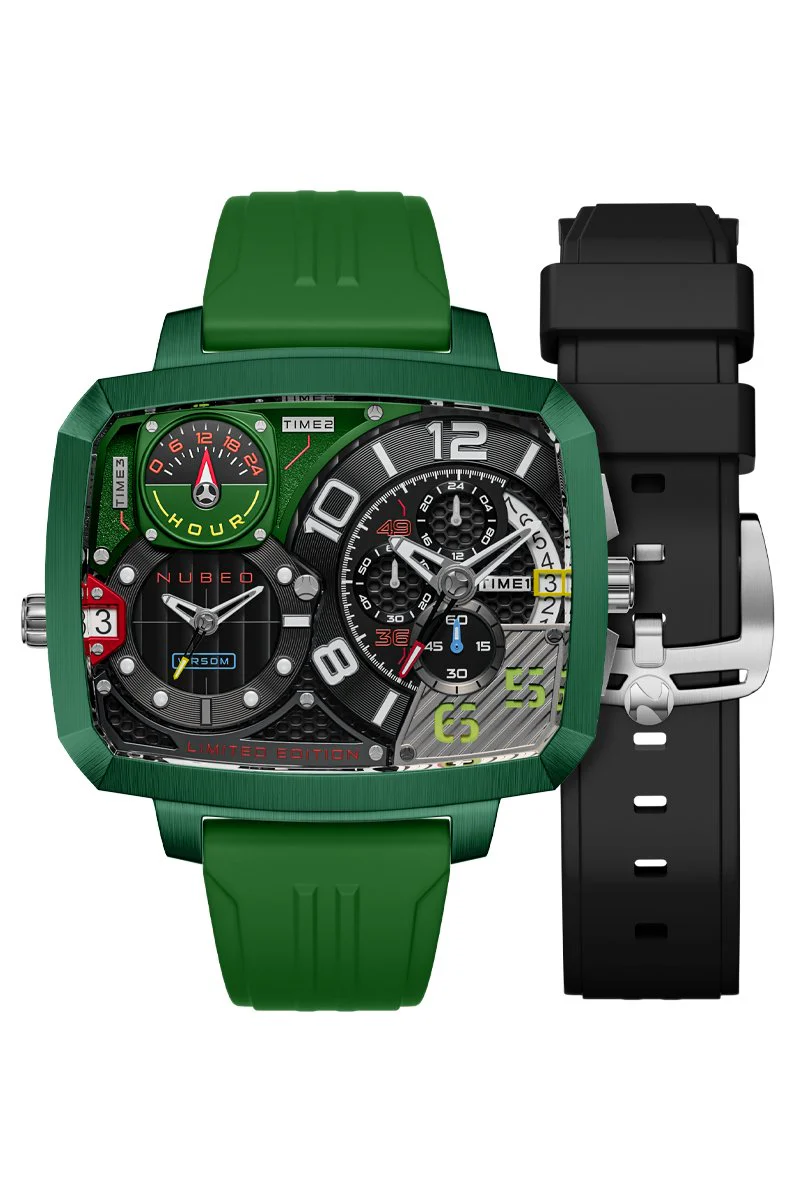 2151-nubeo-odyssey-triple-time-zone-chronograph-limited-edition-metallic-green-1.webp Nubeo Odyssey Triple Time Zone Chronograph Limited Edition Metallic Green