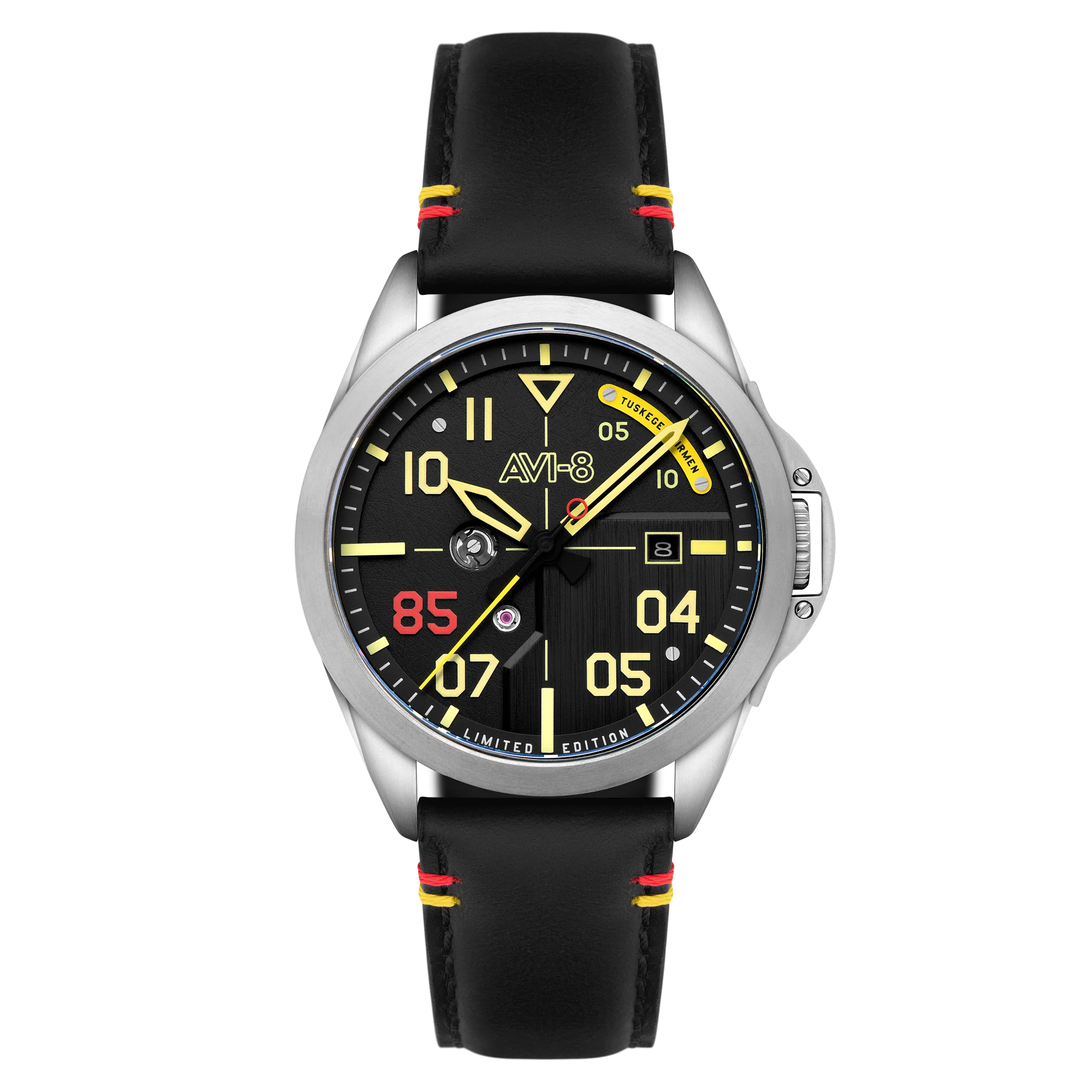 2164-avi-8-p-51-mustang-patriot-automatic-tuskegee-airmen-85th-anniversary-limited-edition-rantoul-1.webp AVI-8 P-51 Mustang Patriot Automatic Tuskegee Airmen 85th Anniversary Limited Edition Rantoul