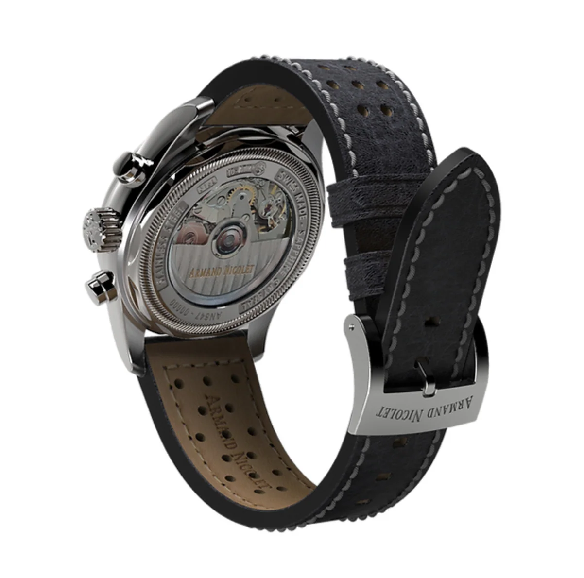 Armand Nicolet MM2 Swiss Automatic Black