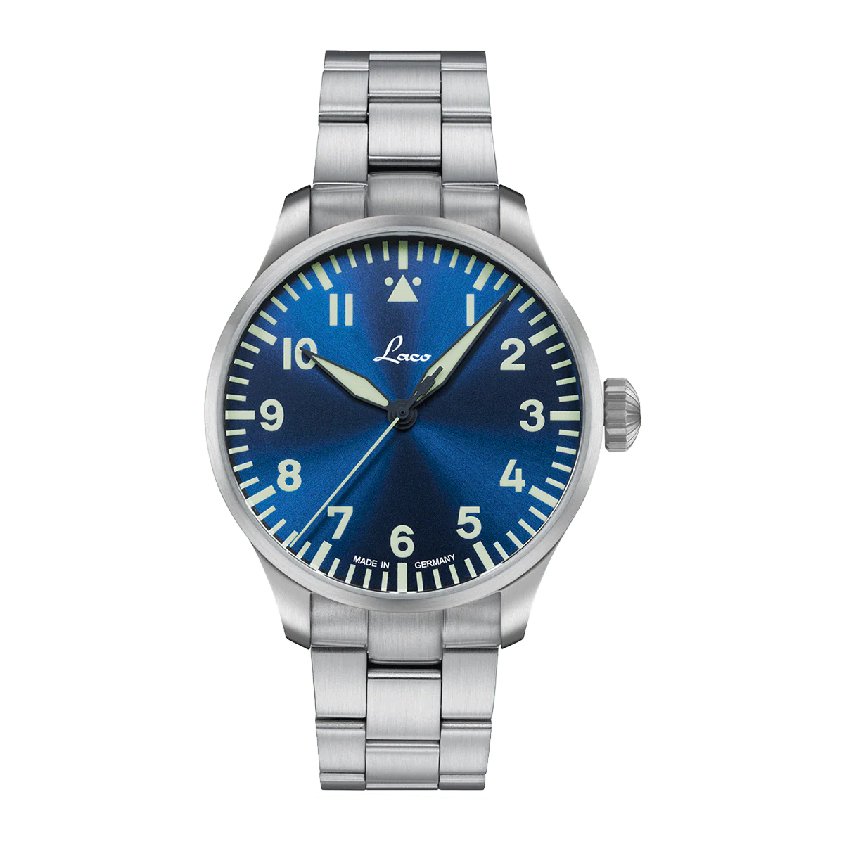 Laco Augsburg Blaue Stunde 42mm Blue SS