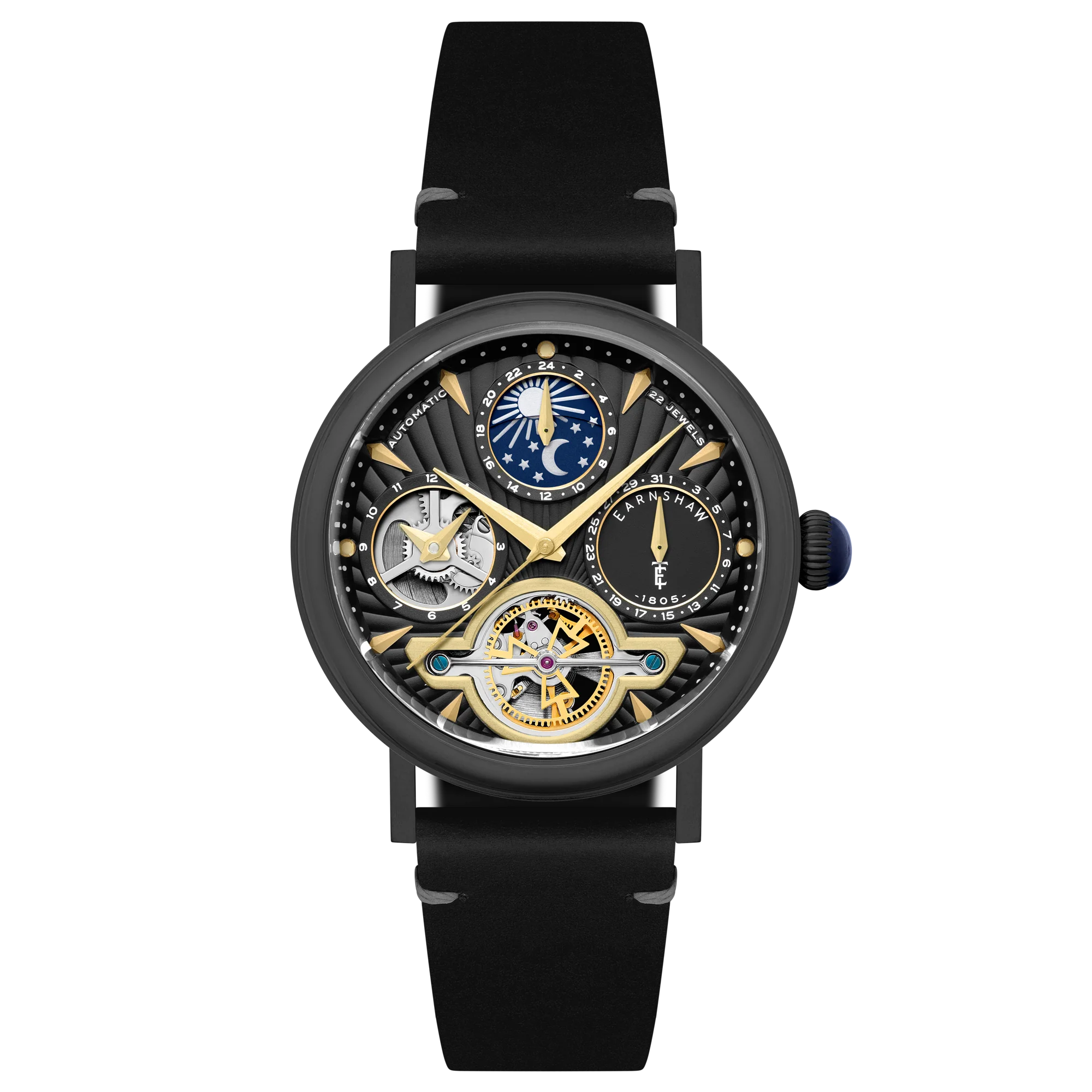 2169-thomas-earnshaw-heritage-beaufort-dual-time-date-open-heart-automatic-midnight-mystique-1.webp Thomas Earnshaw Heritage Beaufort Dual Time Date Open Heart Automatic Midnight Mystique