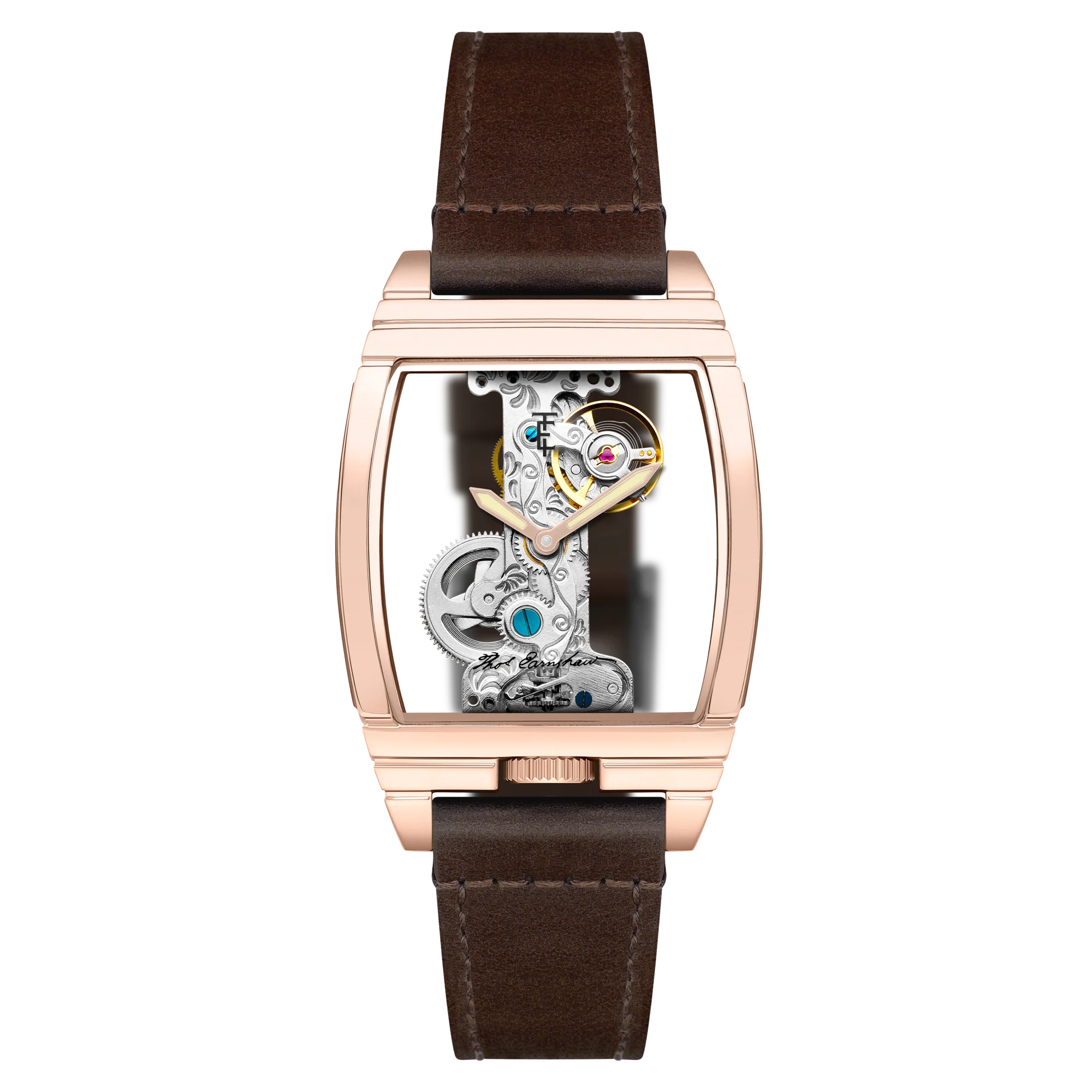 Thomas Earnshaw Discovery Wolver Bridge Mechanical Copper Brown