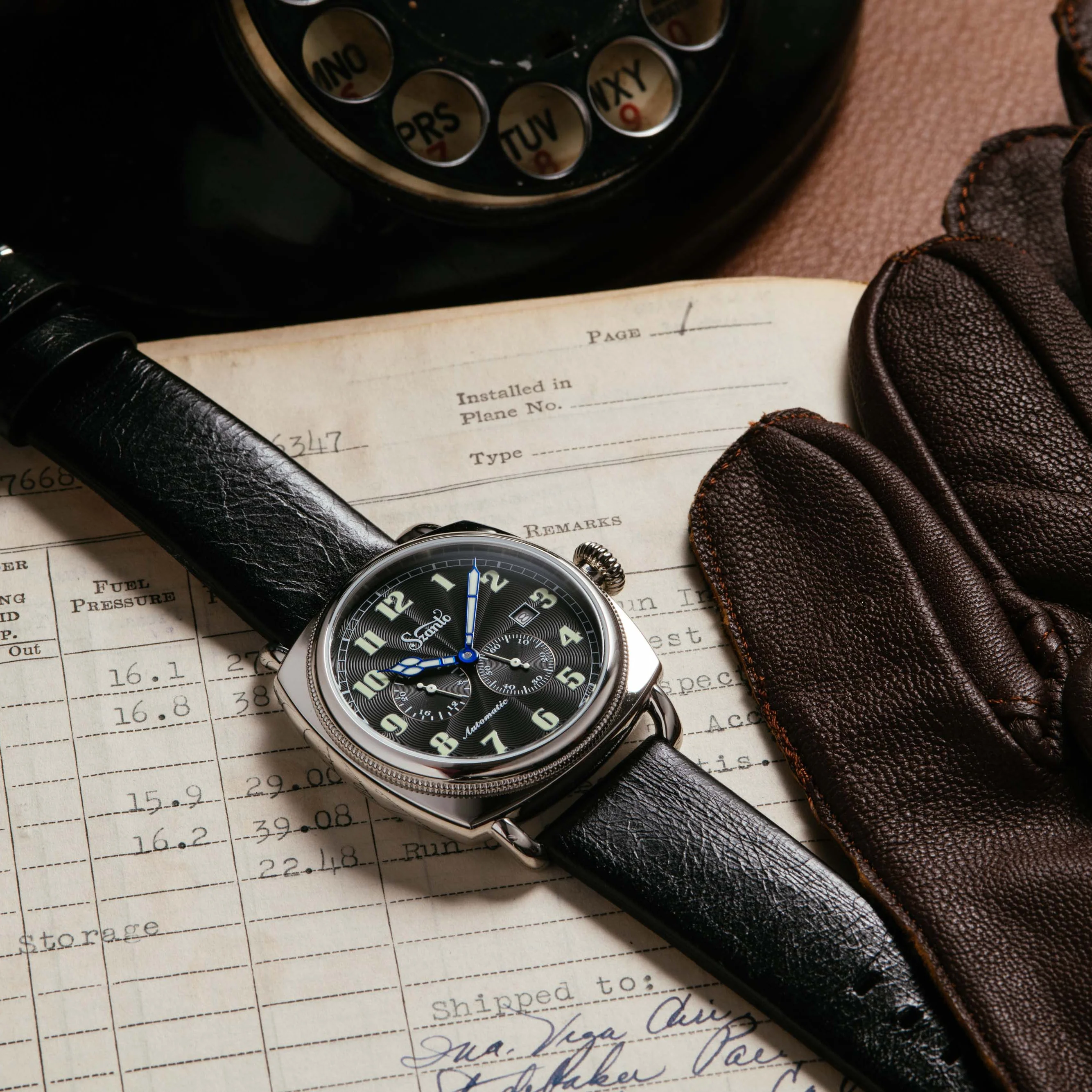 Szanto Automatic Officer Coin Cushion 6201