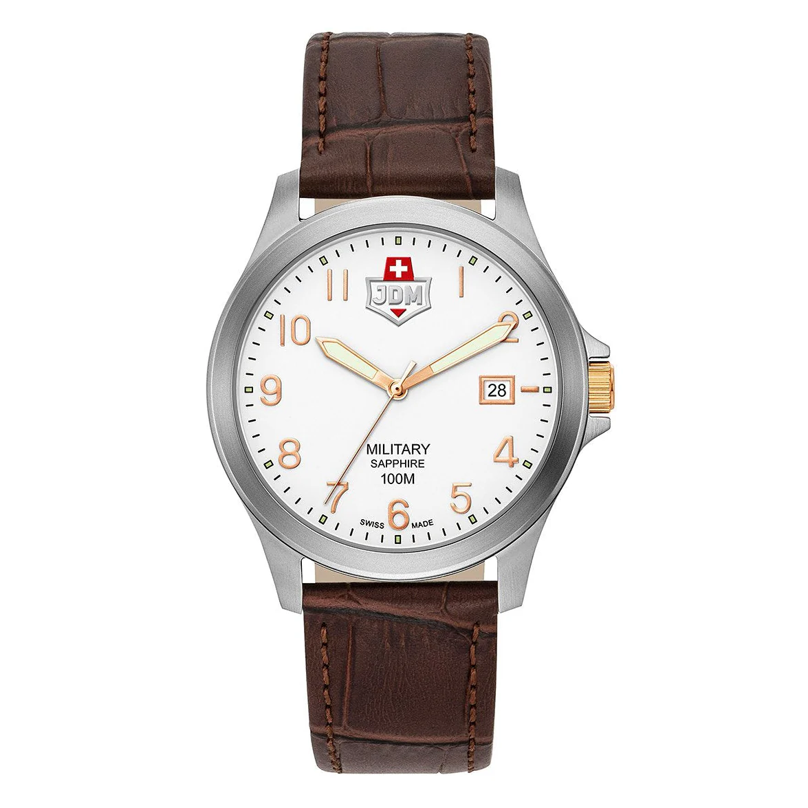 JDM Military Alpha I White Brown