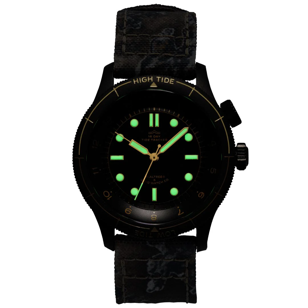 Vero Realtree Tide Tracker Automatic Midnight Edition