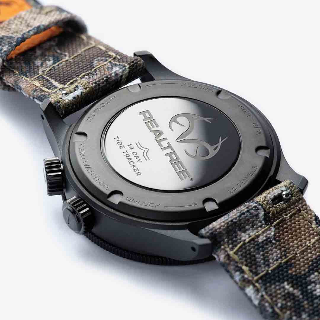 Vero Realtree Tide Tracker Automatic Midnight Edition