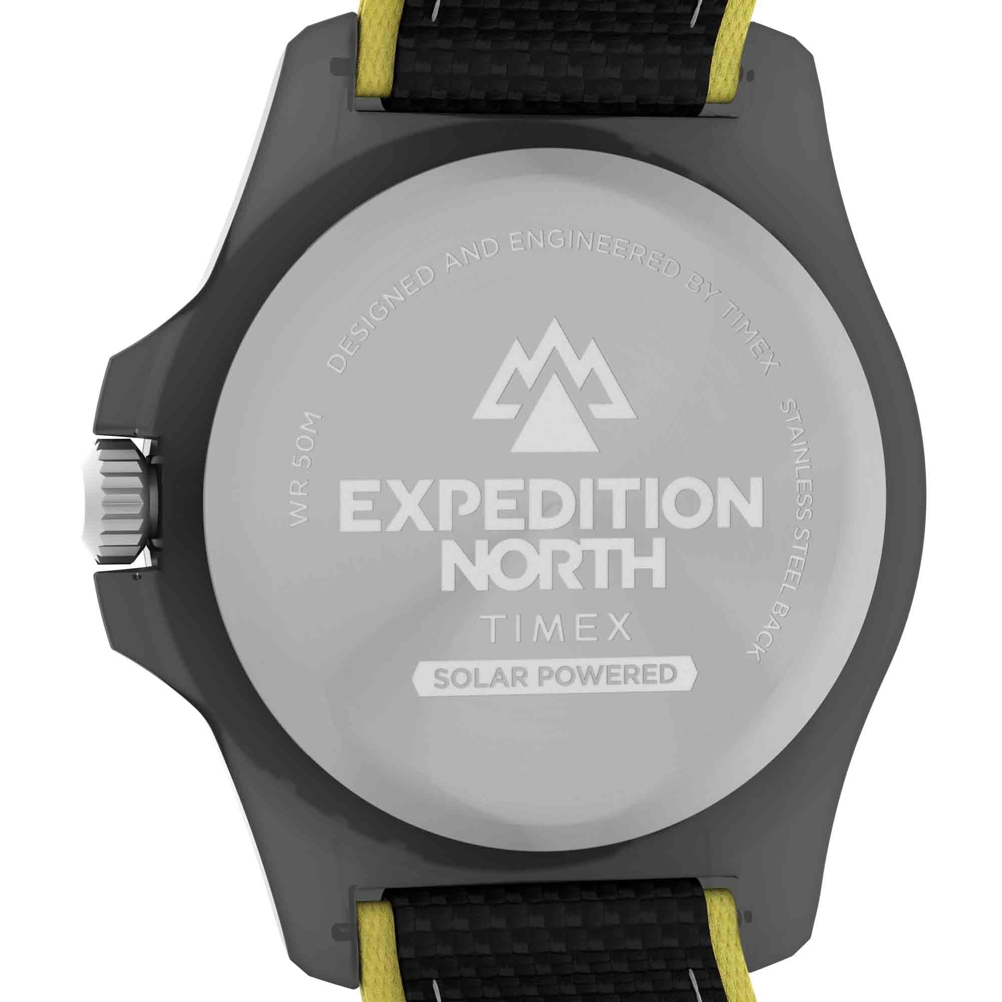 Timex Expedition North Freedive Ocean Tide 46mm rPET Black Yellow