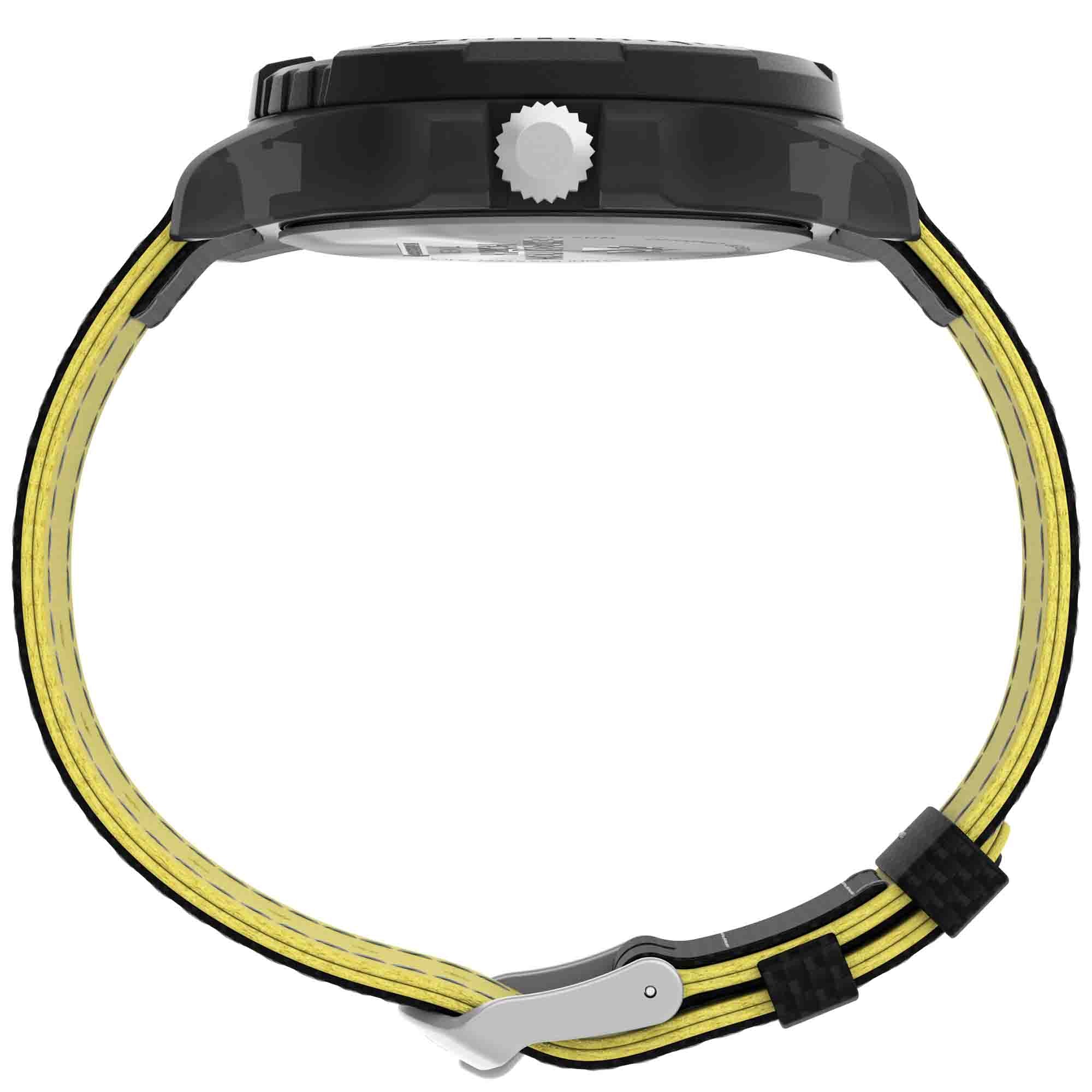 Timex Expedition North Freedive Ocean Tide 46mm rPET Black Yellow