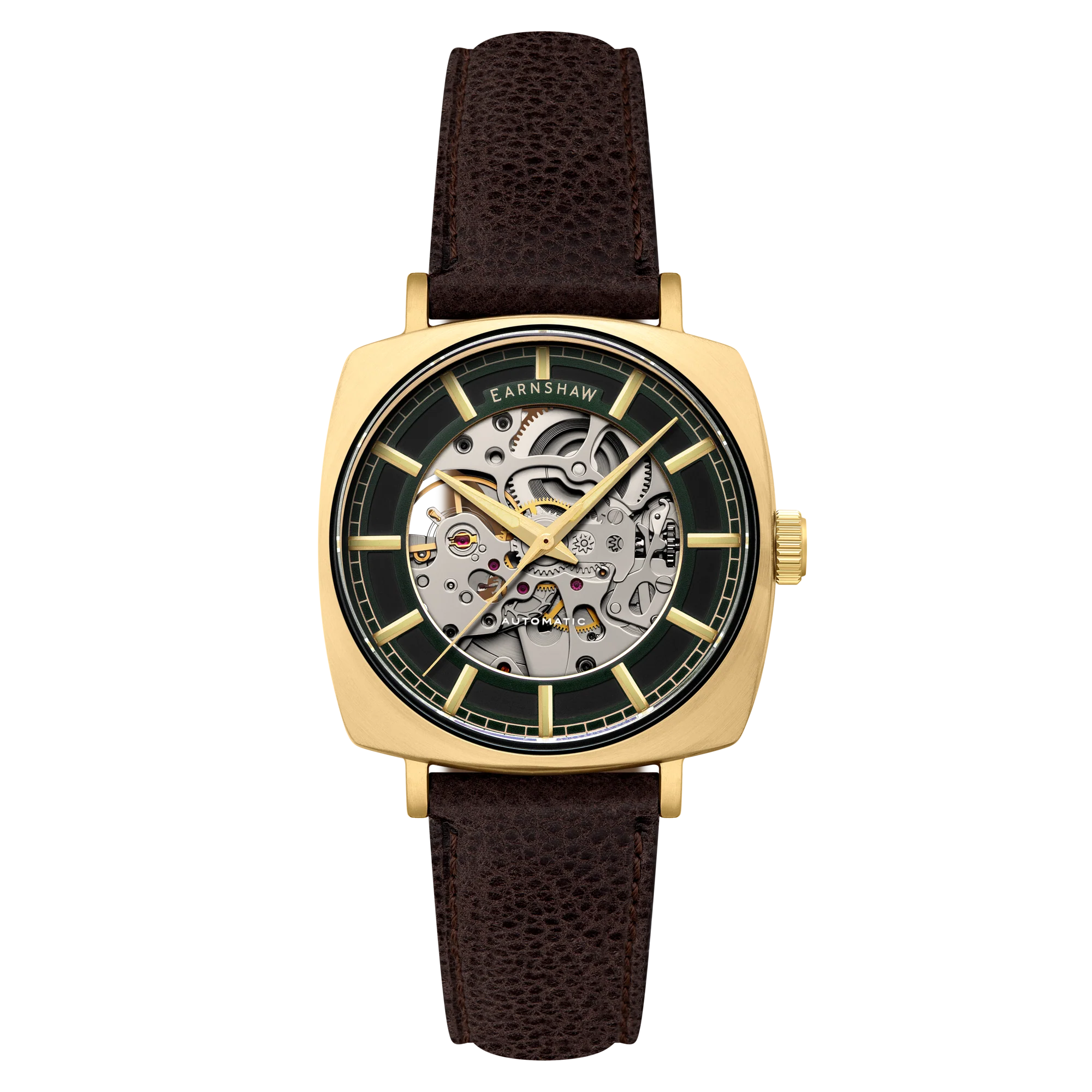 Thomas Earnshaw City Of London Moorgate Skeleton Automatic Rustic Shine