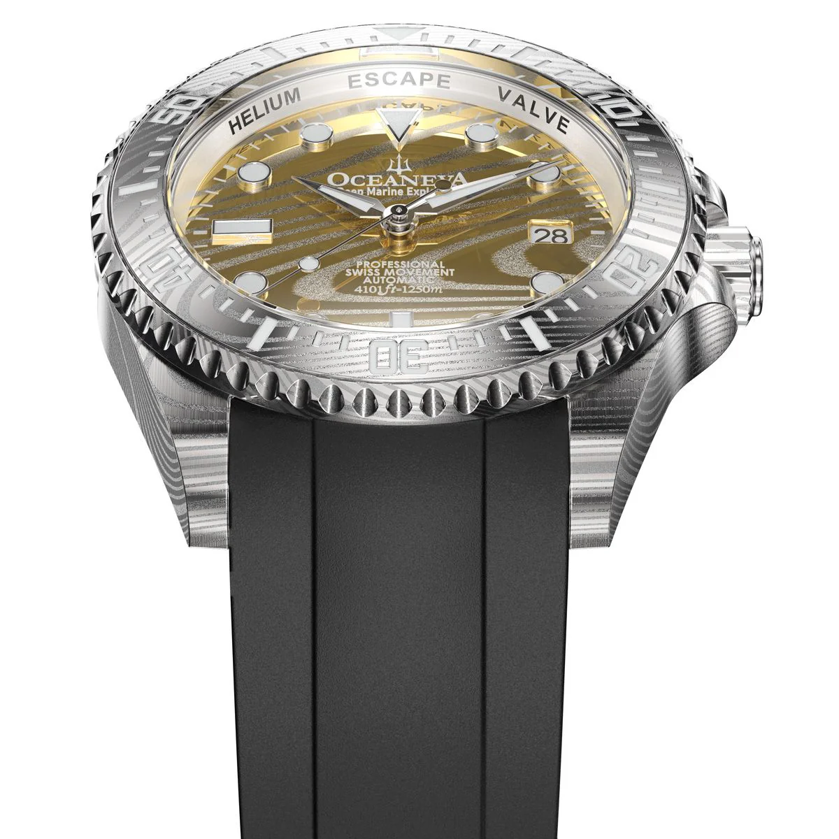 2351-oceaneva-deep-marine-explorer-ii-damascus-yellow-gold-limited-edition-4.webp Oceaneva Deep Marine Explorer II Damascus Yellow Gold Limited Edition