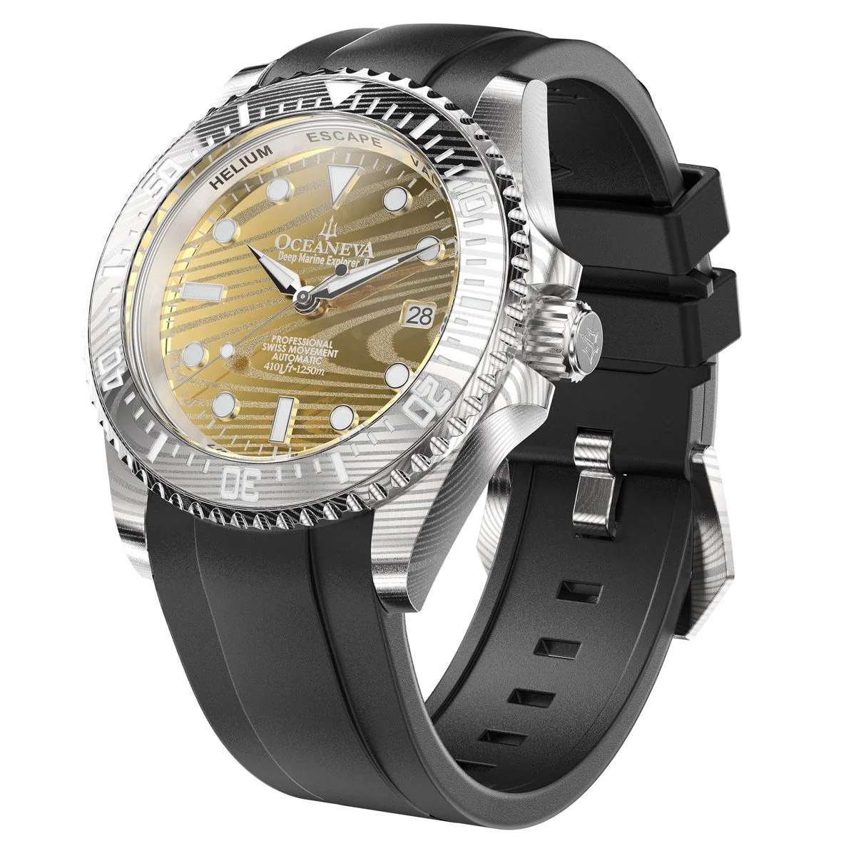 2351-oceaneva-deep-marine-explorer-ii-damascus-yellow-gold-limited-edition-6.webp Oceaneva Deep Marine Explorer II Damascus Yellow Gold Limited Edition