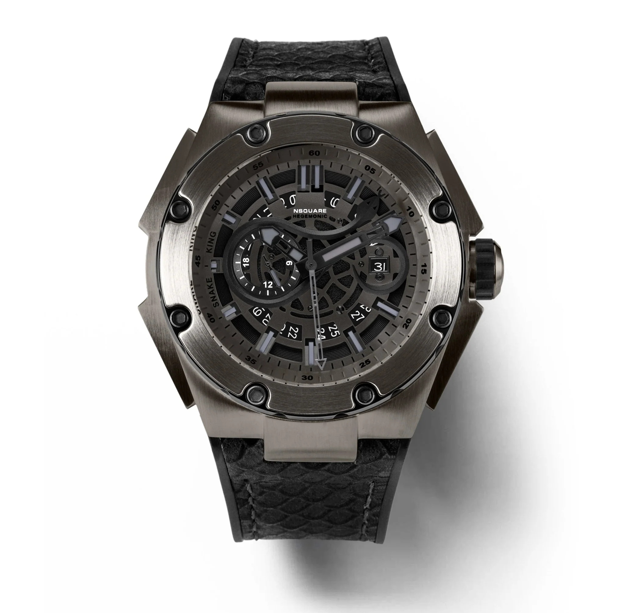 Nsquare Snakeking Automatic N10.5 Gray Metal/Black
