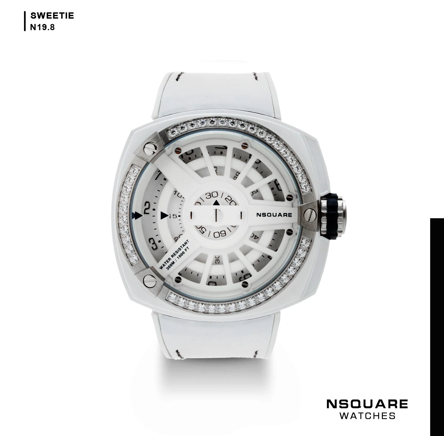 Nsquare Sweetie 51mm N19.8 White