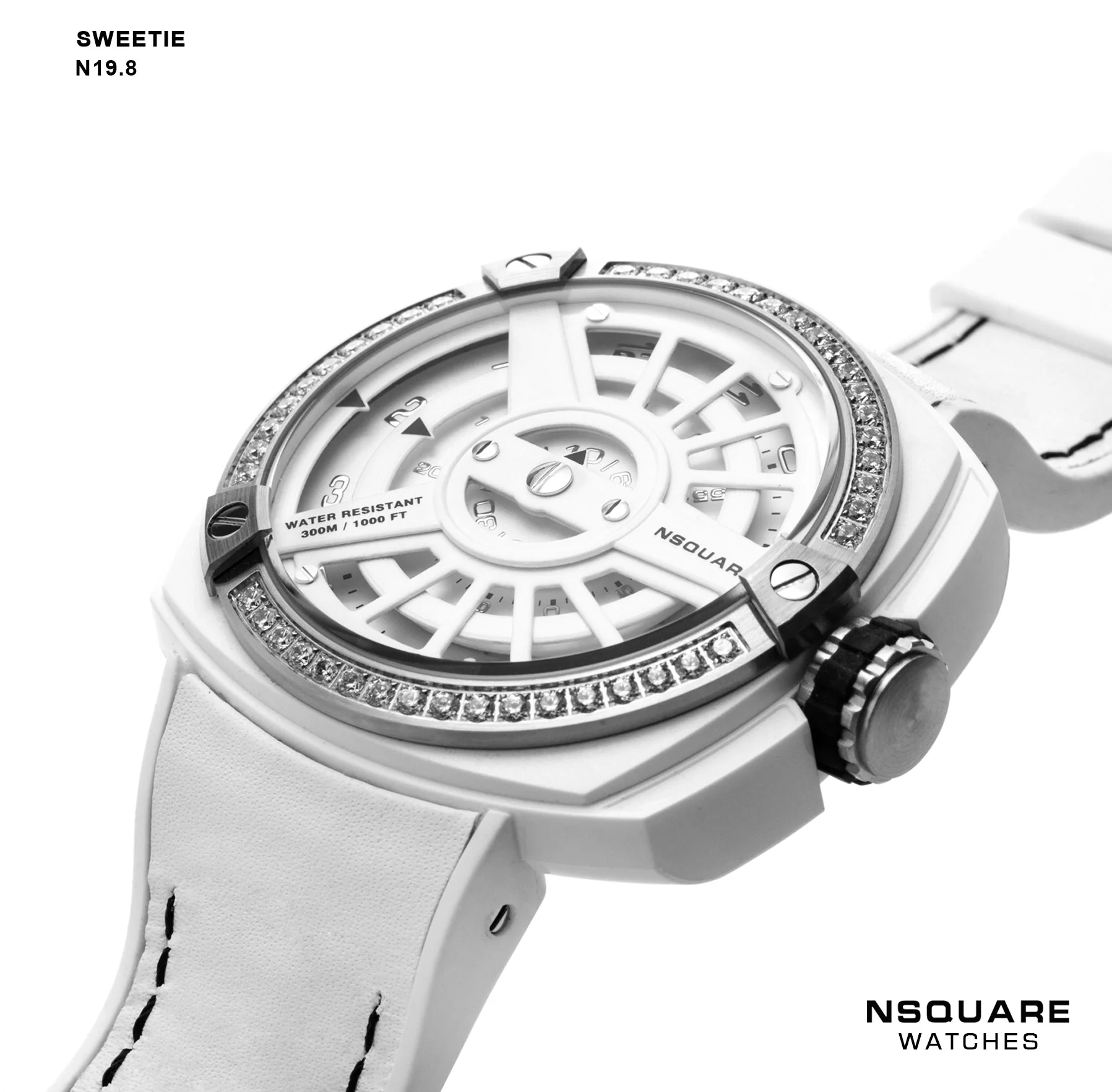 Nsquare Sweetie 51mm N19.8 White